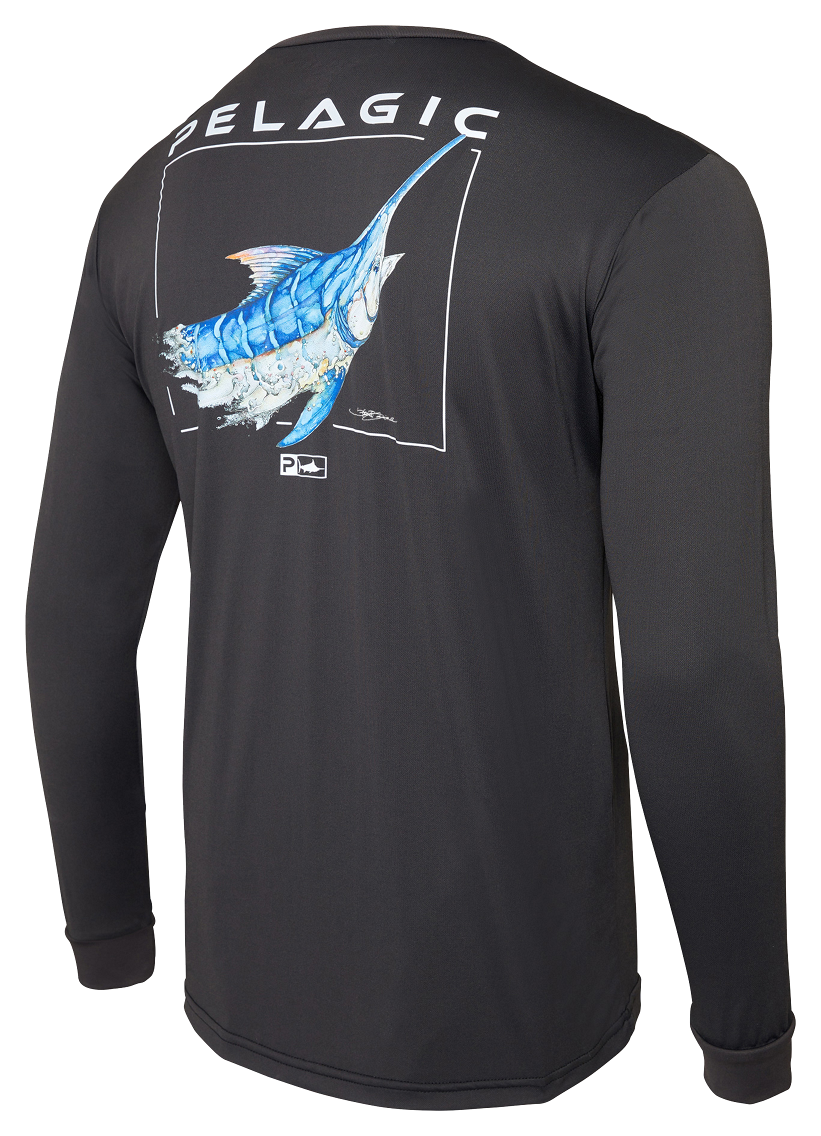 PELAGIC Aquatek Goione Marlin Long-Sleeve Shirt for Men