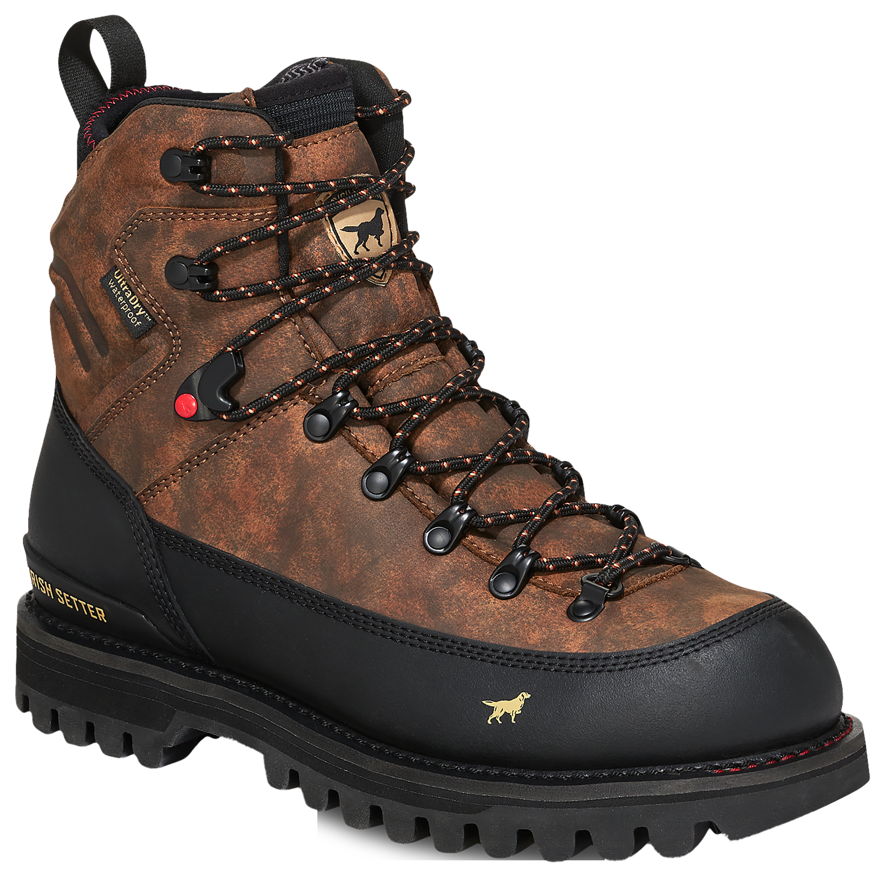 Irish Setter Elk Tracker XD 8'' Hunting Boots for Men - Field Camo - 13M