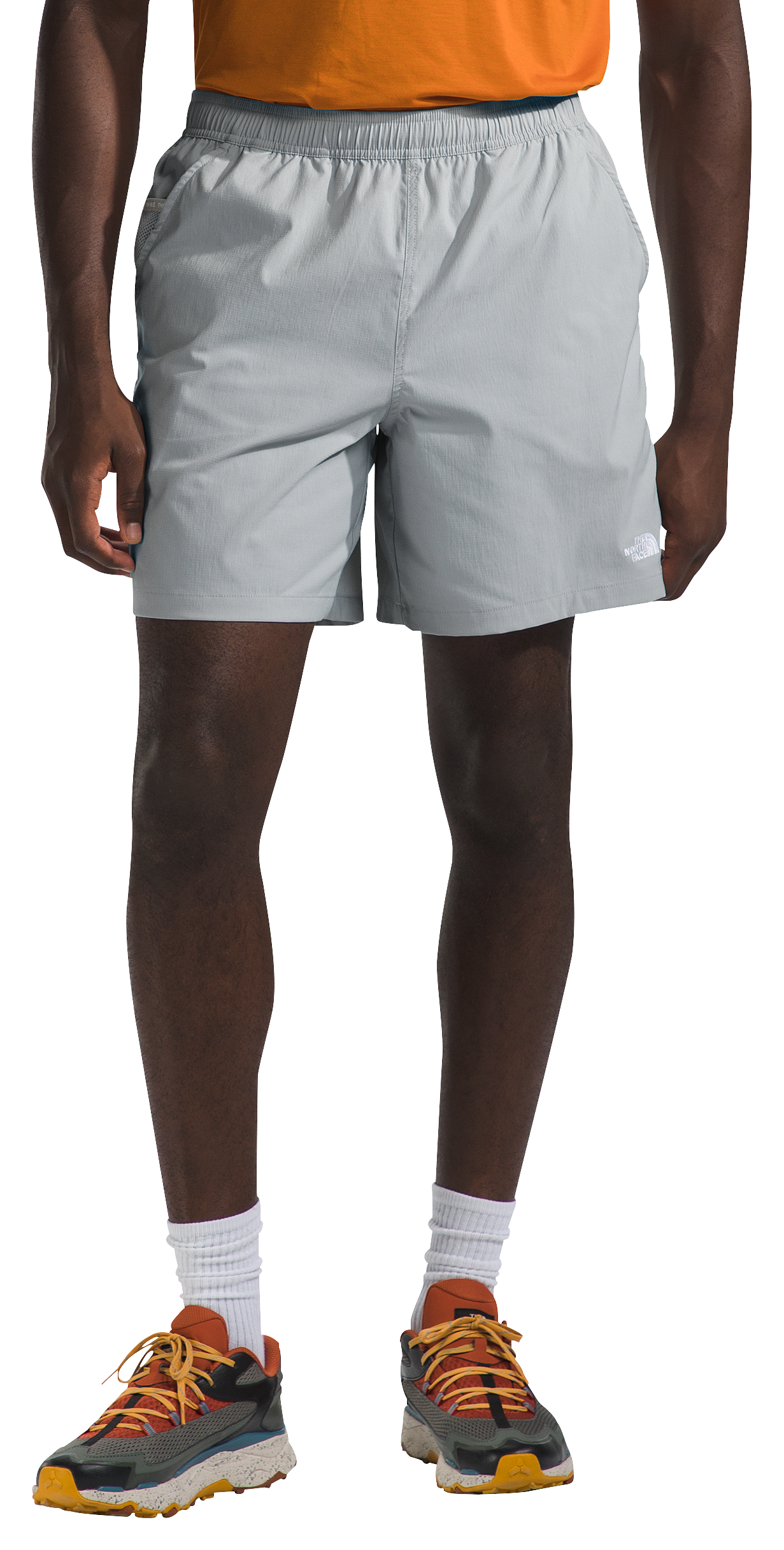 Image of The North Face Class V Pathfinder Pull-On Shorts for Men - High Rise Grey