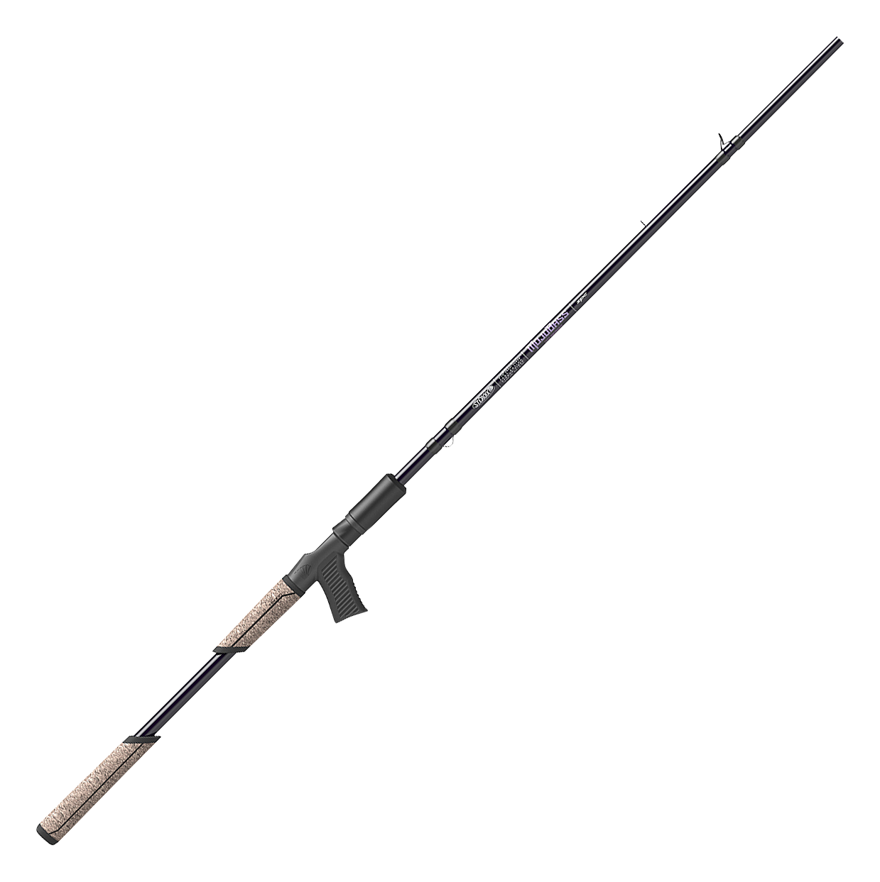 Image of "St. Croix Mojo Bass Trigon Casting Rod - 7'10"" - Heavy - Fast"