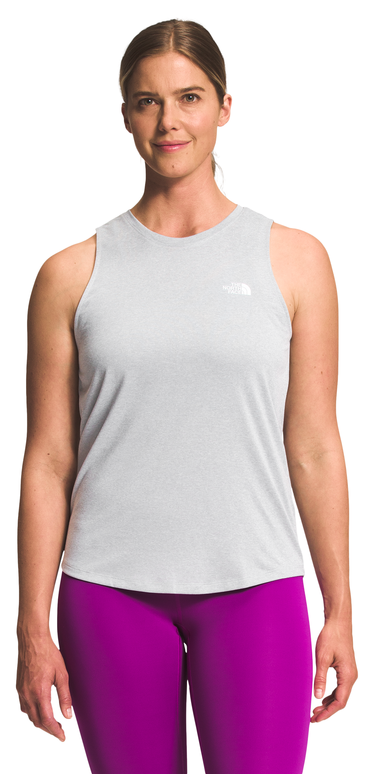 Image of The North Face Elevation Tank Top for Ladies - TNF Light Grey Heather - XXL