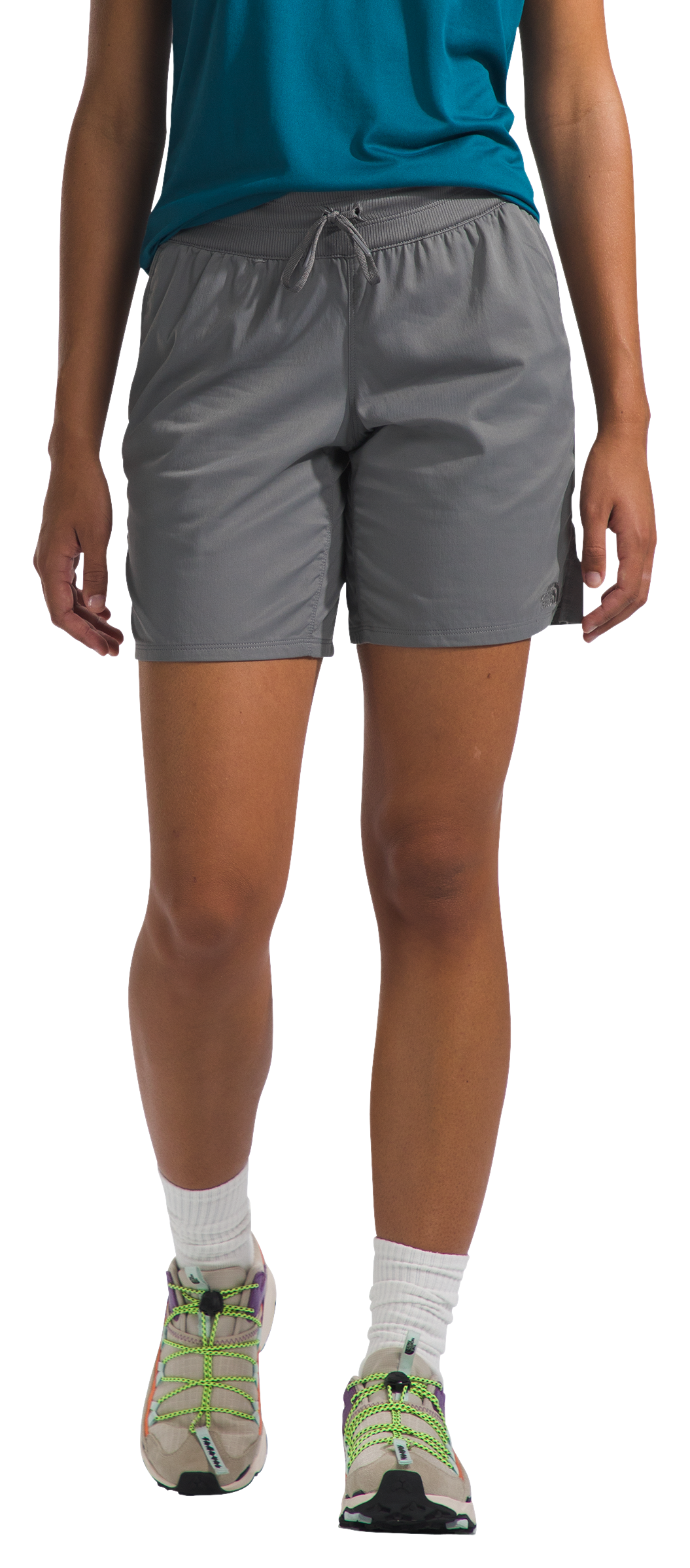 Image of The North Face Aphrodite Motion Bermuda Shorts for Ladies - Smoked Pearl - S