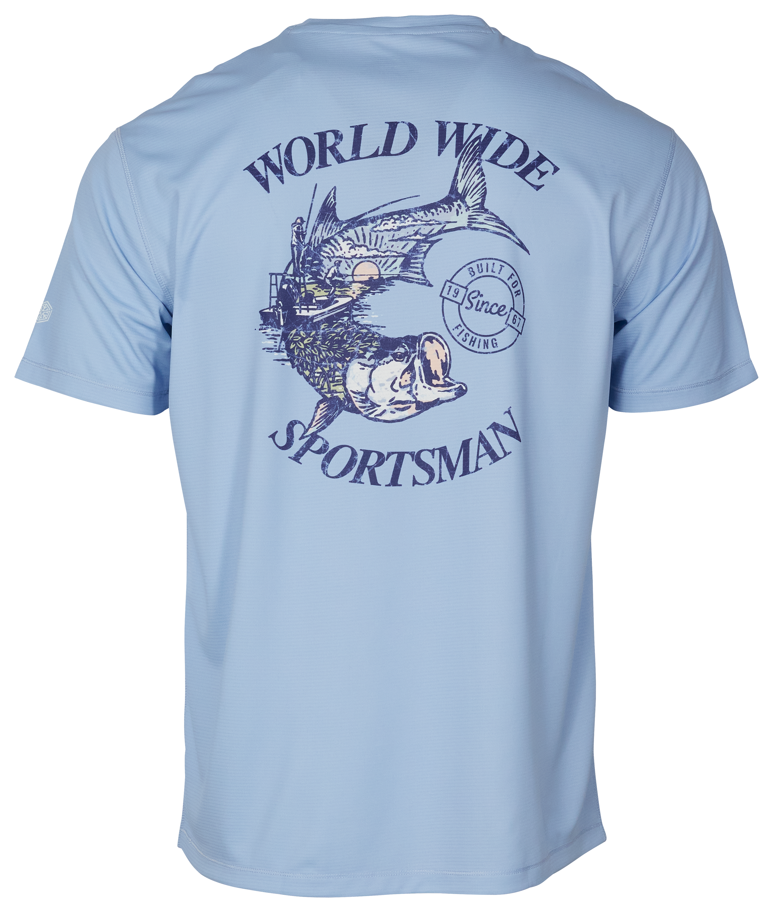 World Wide Sportsman 3D Cool Sublimated Tarpon Graphic Short