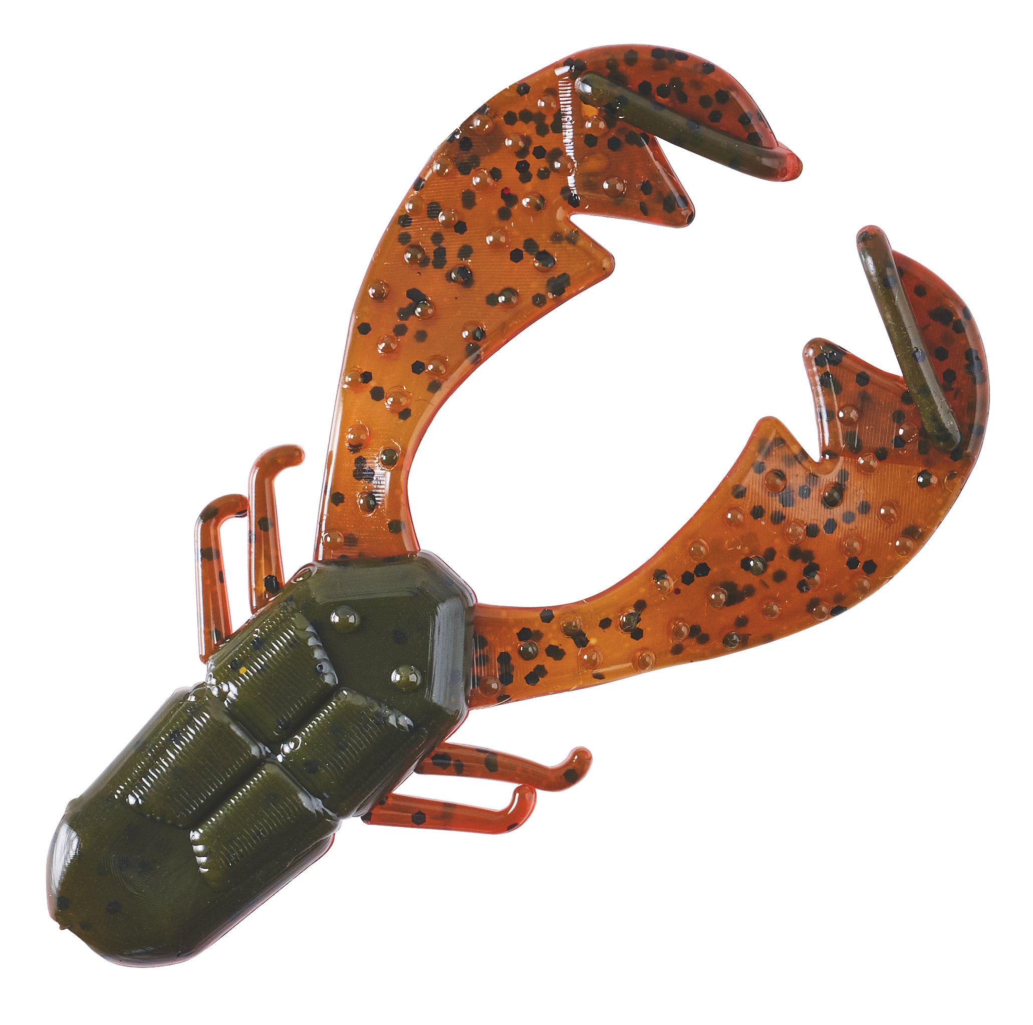 Image of Bass Pro Shops XPS Crawdigy Craw Jr. - Fire Craw