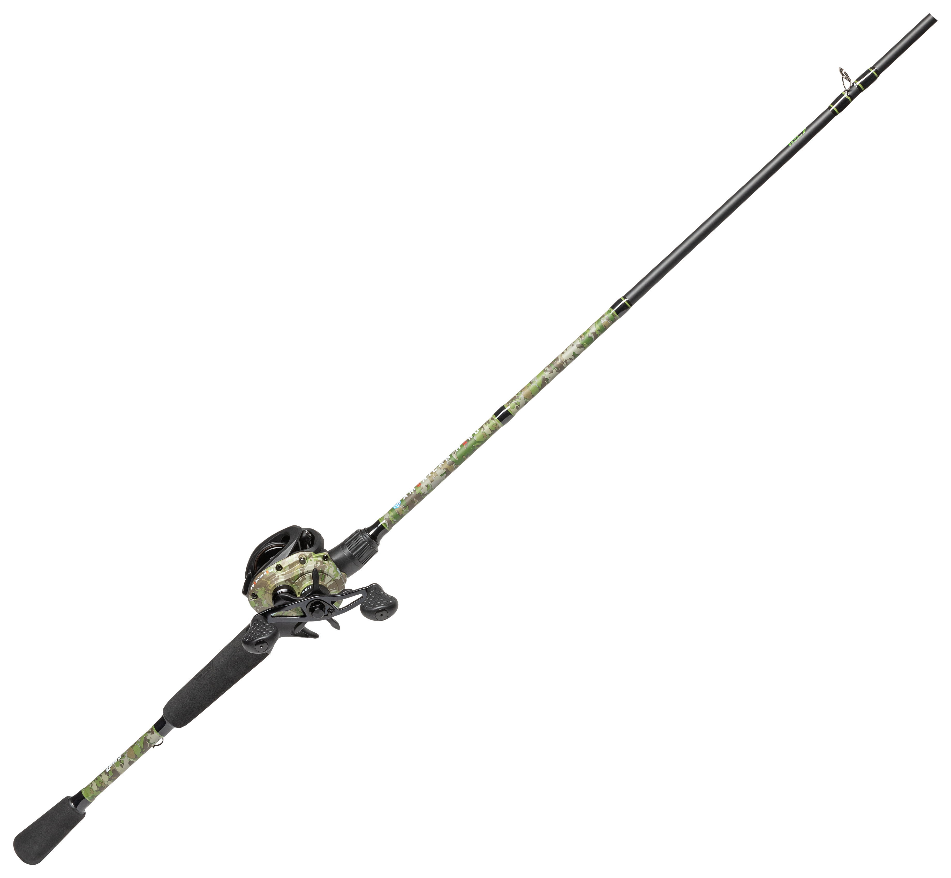 LEW'S American Hero Camo Baitcast Combo