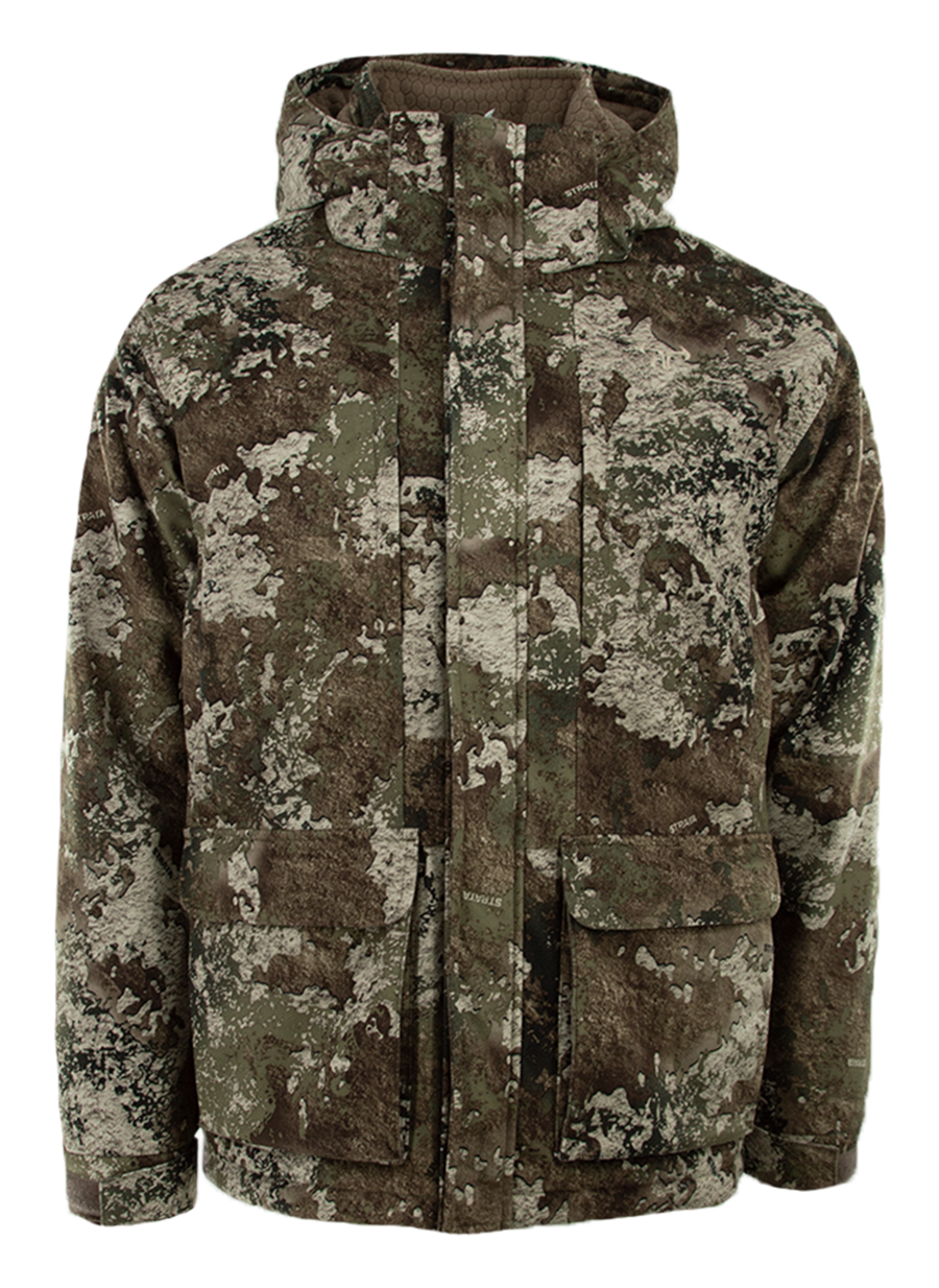 Image of TrueTimber Waterproof TrueSuede Meritor Parka for Men - TrueTimber Strata - M