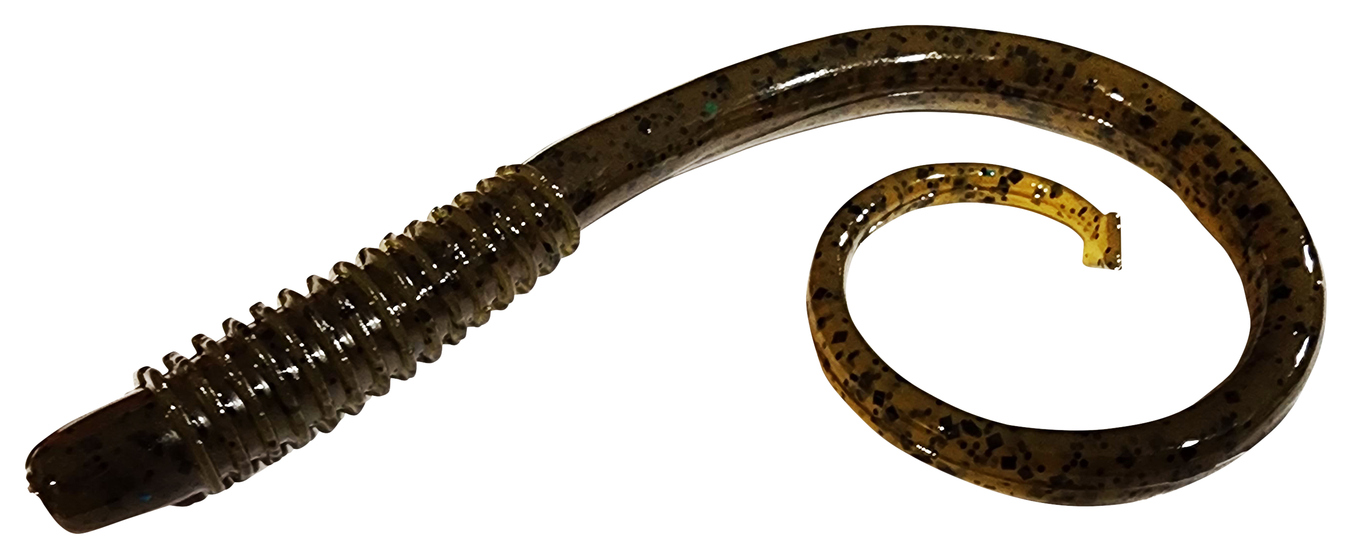 Chompers Possum Tail Worm - Green Pumpkin