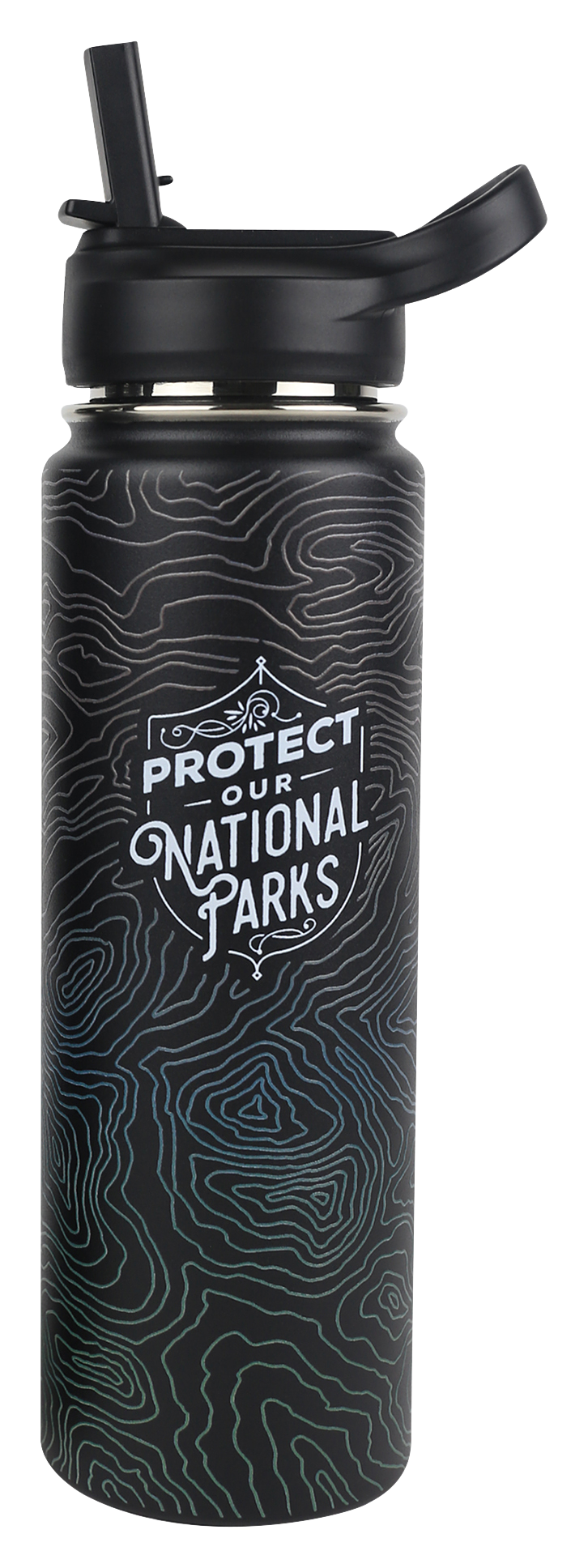 Lantern Press Protect Our National Parks 24 oz. Sport Water Bottle