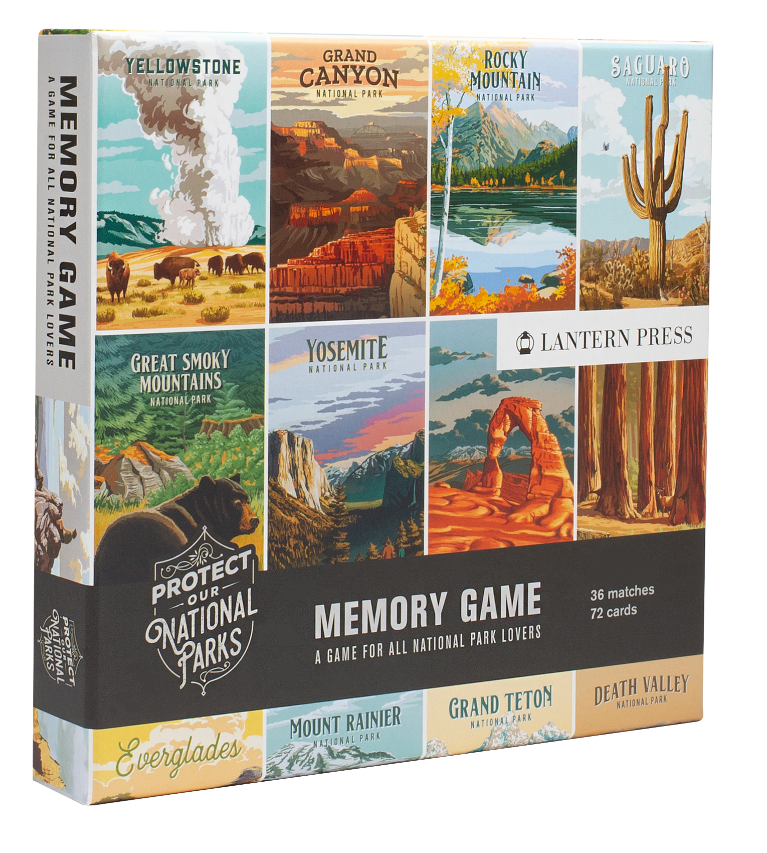 Image of Lantern Press Protect our National Parks Memory Game