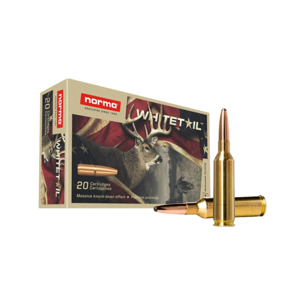 Norma Whitetail 6.5 PRC 140 Grain Soft-Point Rifle Ammo