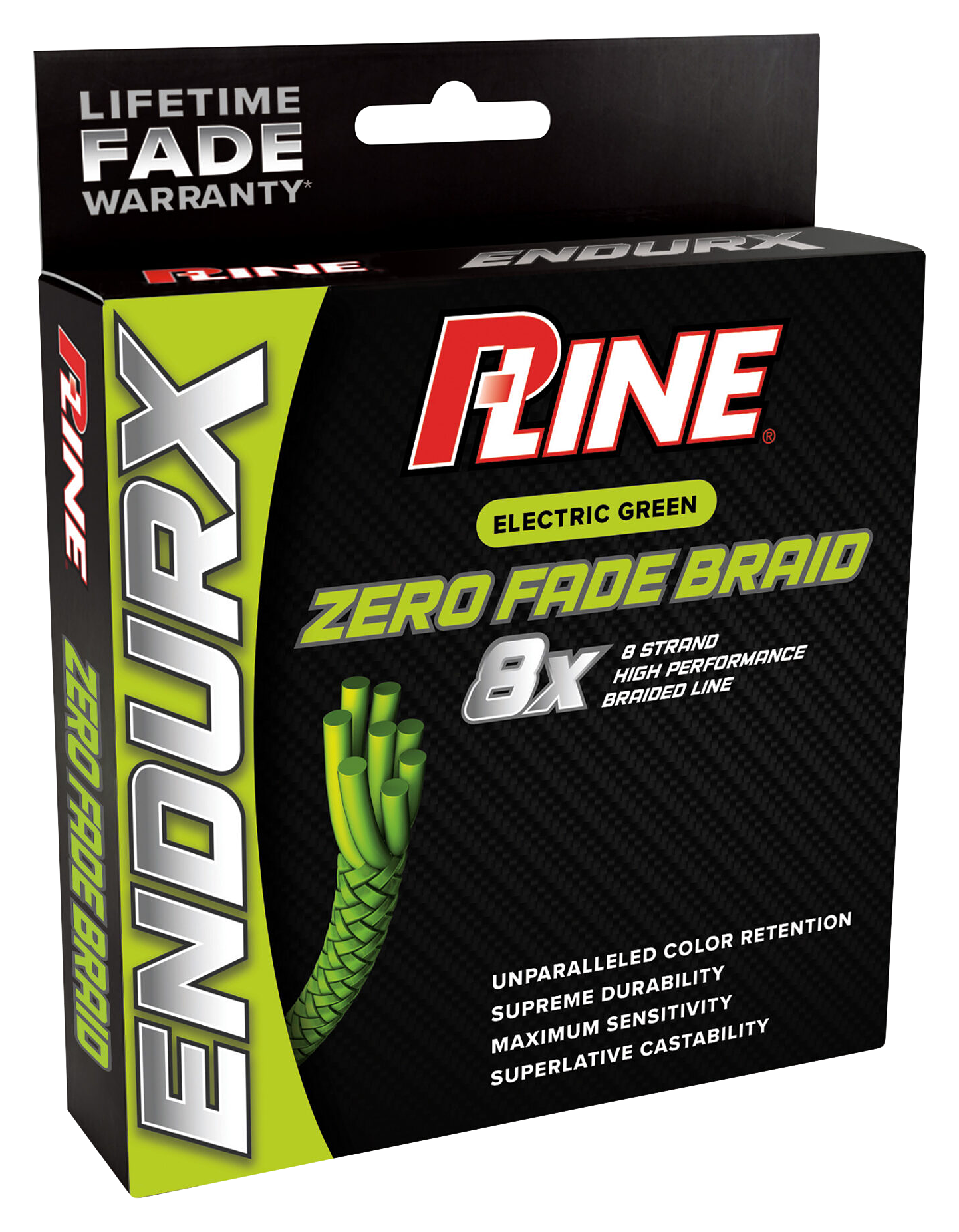  P-Line EndurX No Fade Braid 150 Yard Monster Green,  PEBG-150-20 : Sports & Outdoors