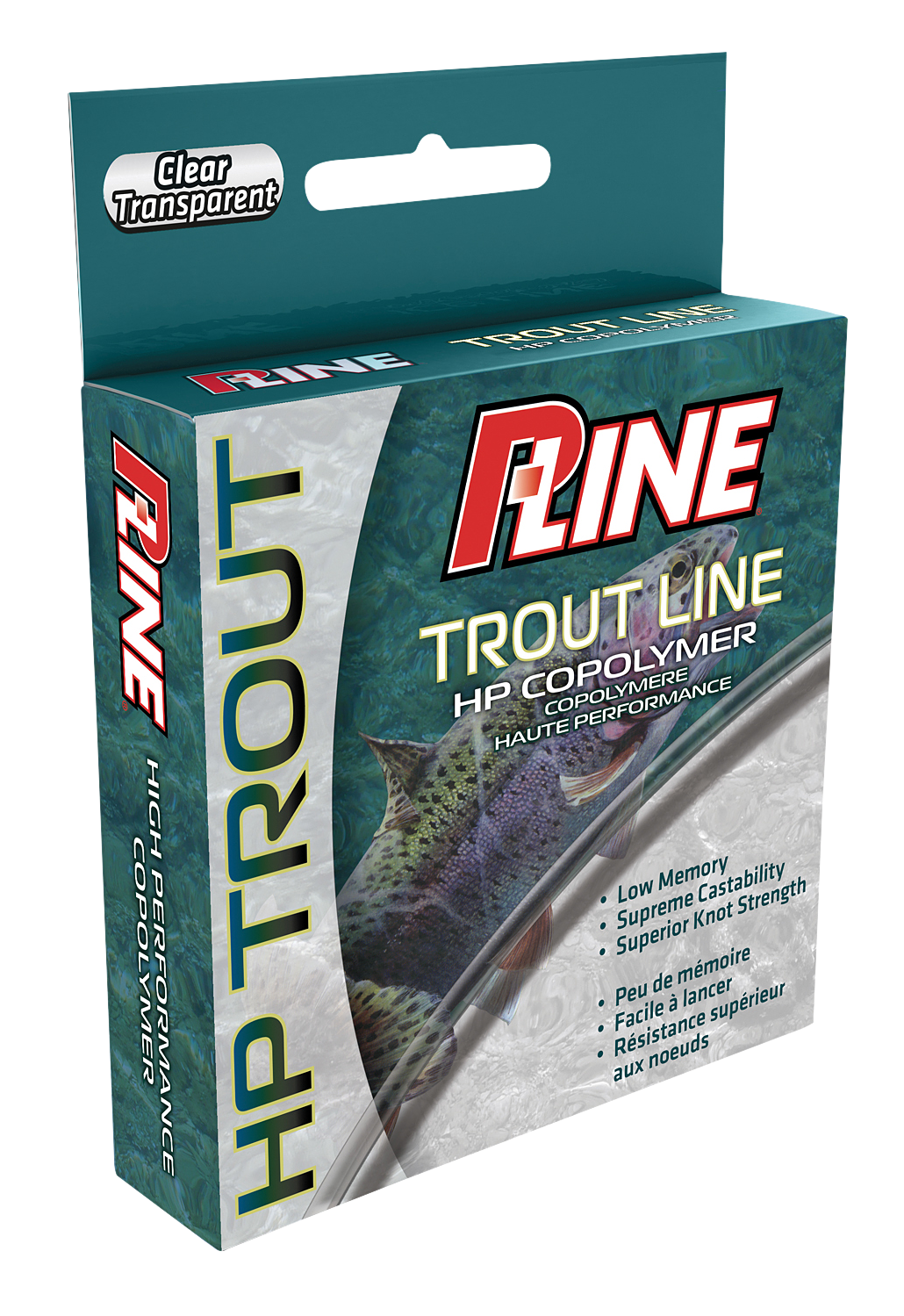 Image of P-Line HP Trout Copolymer Fishing Line - Clear - 4 Lb. Test