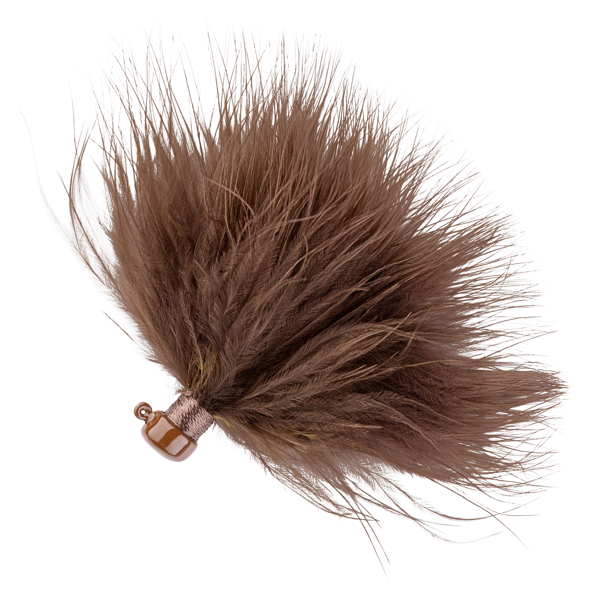 Image of Northland Fishing Tackle Elite Series Marabou Jig - Brown - 1/16 oz.