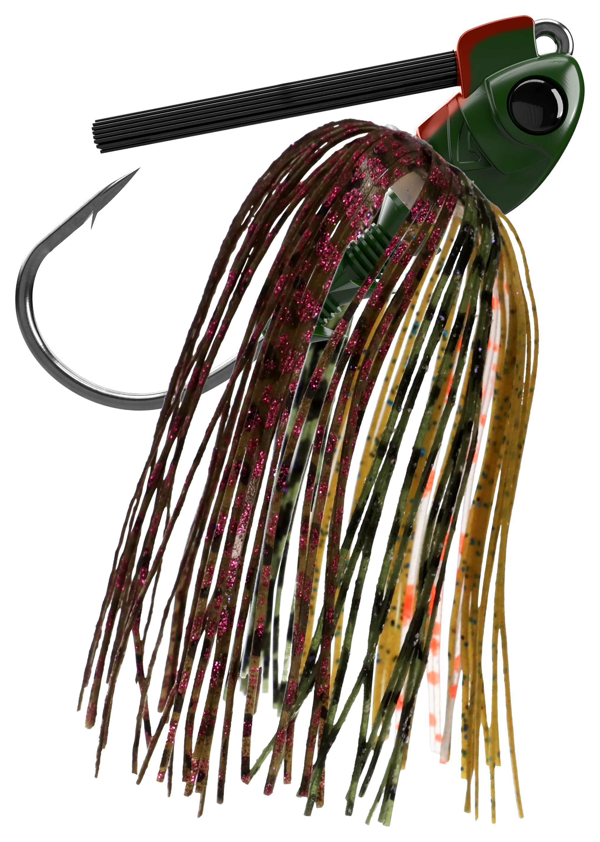 Buckeye Lures Brush Panda Jig - 1/4 oz. - Blue Gill