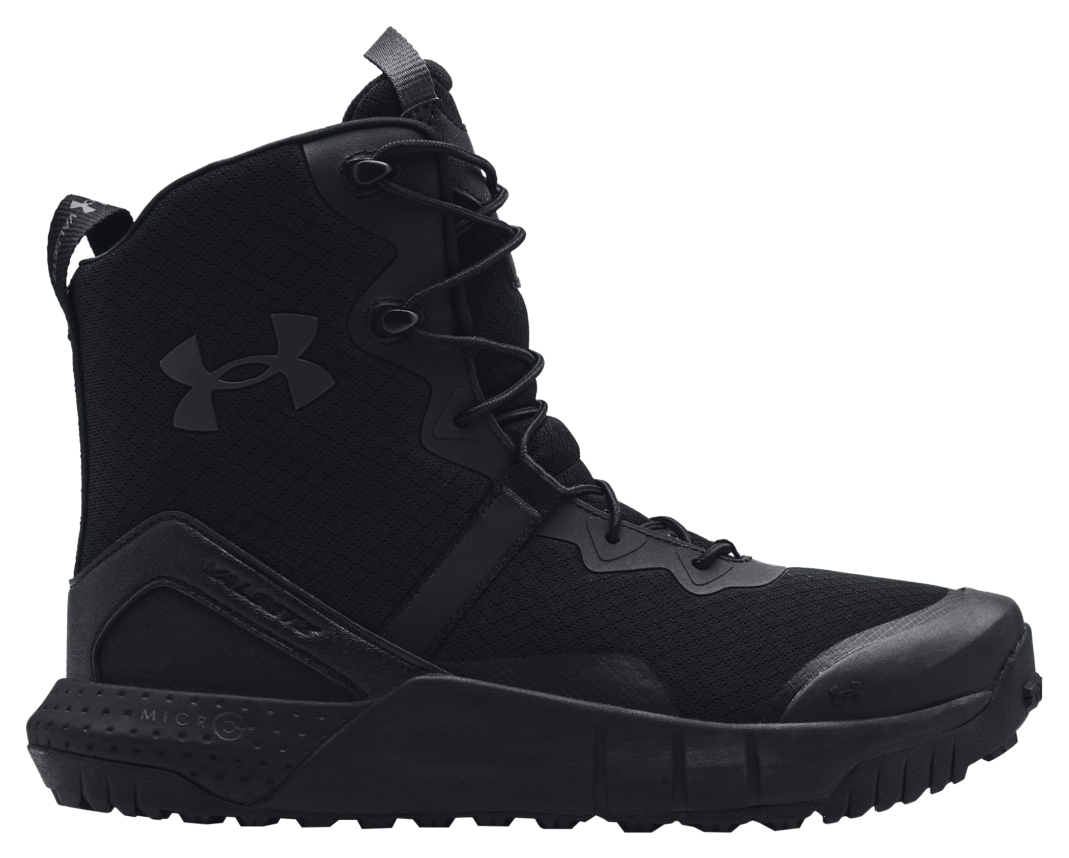 Image of Under Armour Micro G Valsetz Tactical Boots for Men - Black - 15M