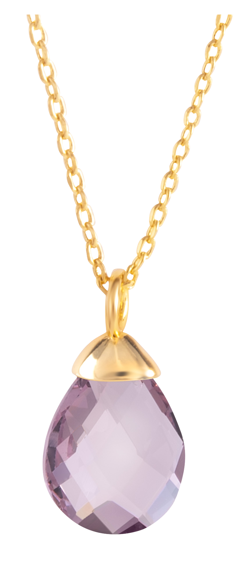 AMANDA BLU June Birthstone Charm Necklace