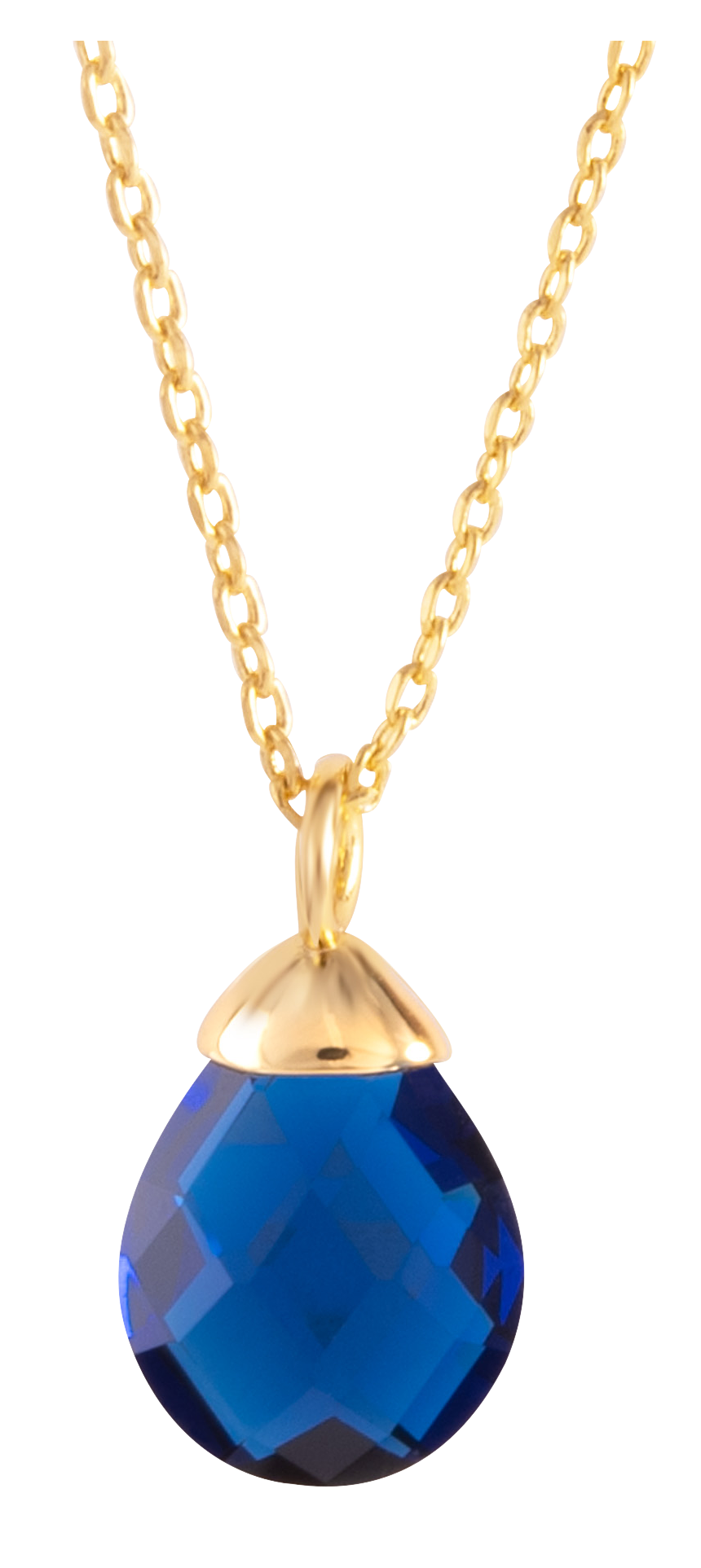 AMANDA BLU September Birthstone Charm Necklace