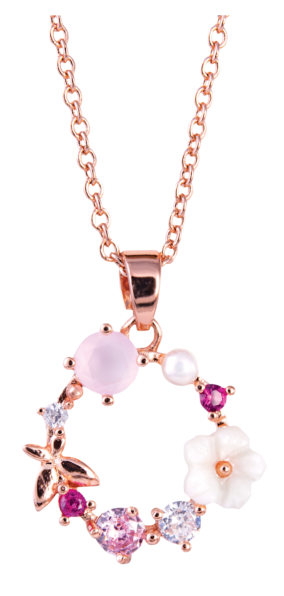 AMANDA BLU Pearl Multi-Color Necklace