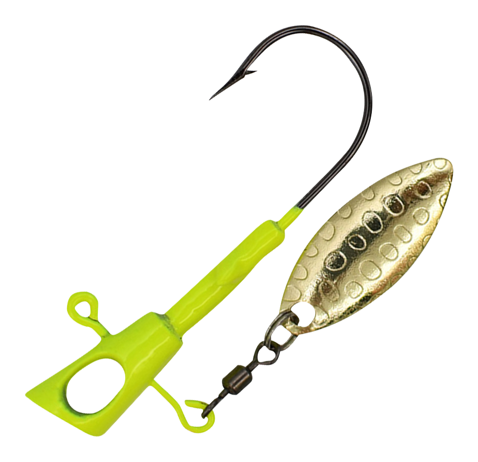 Crappie Magnet Fin Spin Eye Hole Scent Holder Jighead