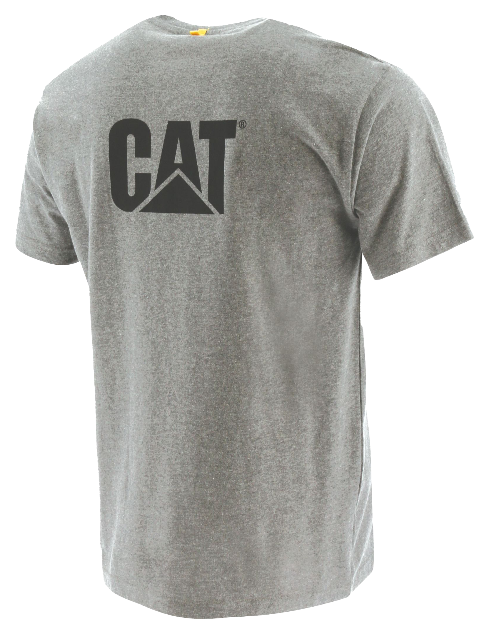 Image of CAT Workwear Trademark Short-Sleeve T-Shirt for Men - Heather Grey