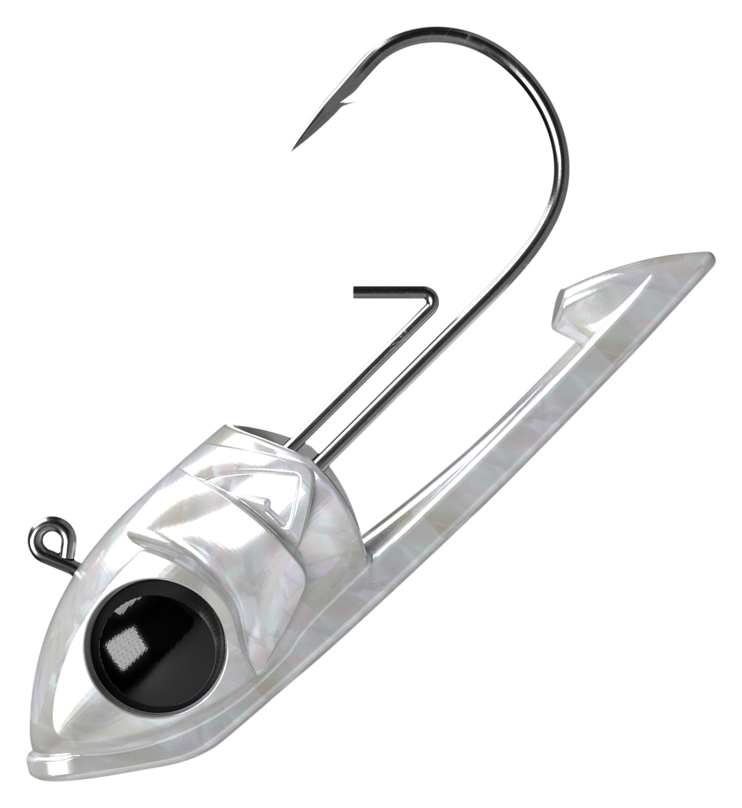 Image of Buckeye Lures Scope Head Jighead - Pearl - 5/16 oz.