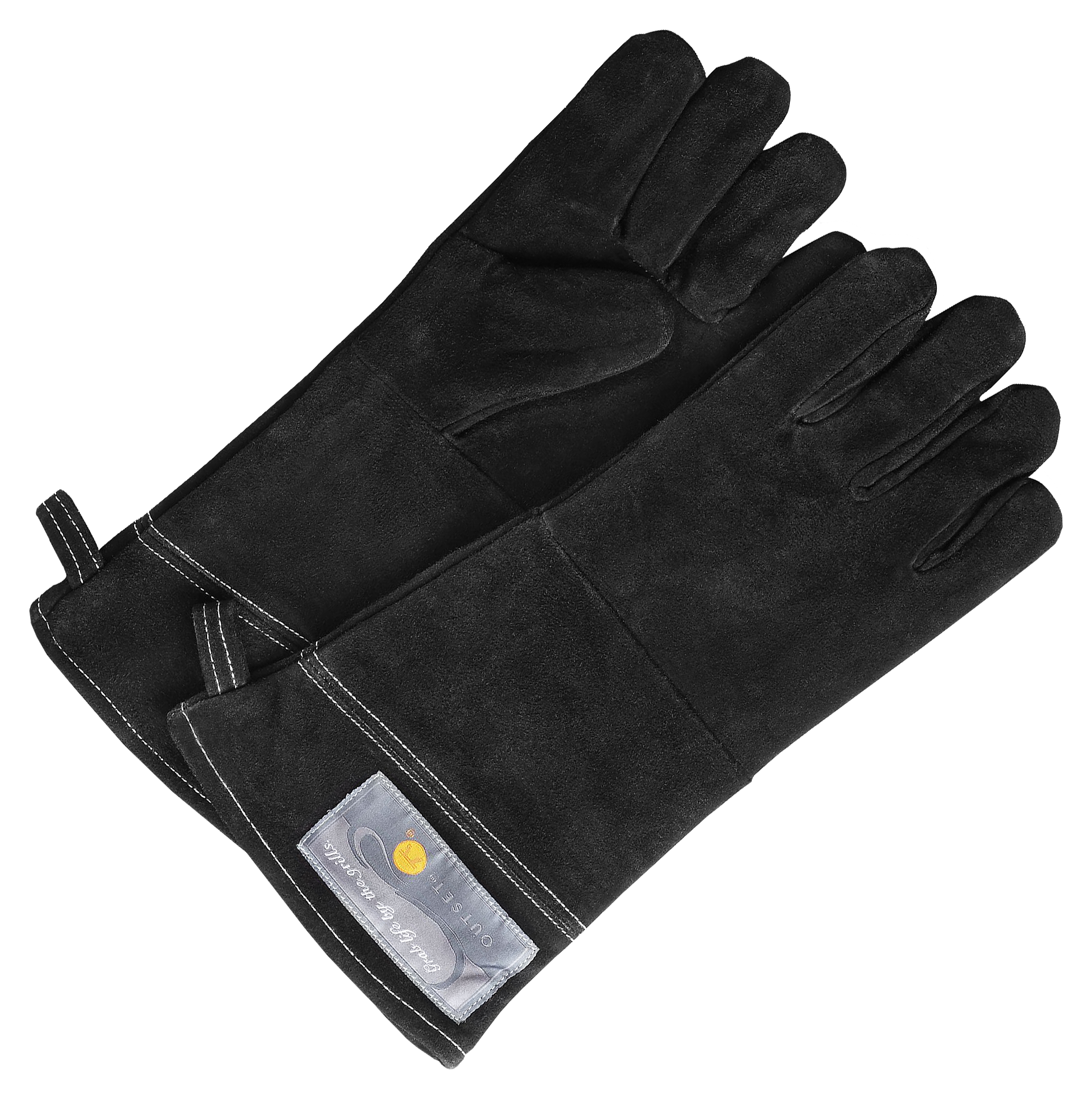 Image of Outset Leather Grill Gloves - Black