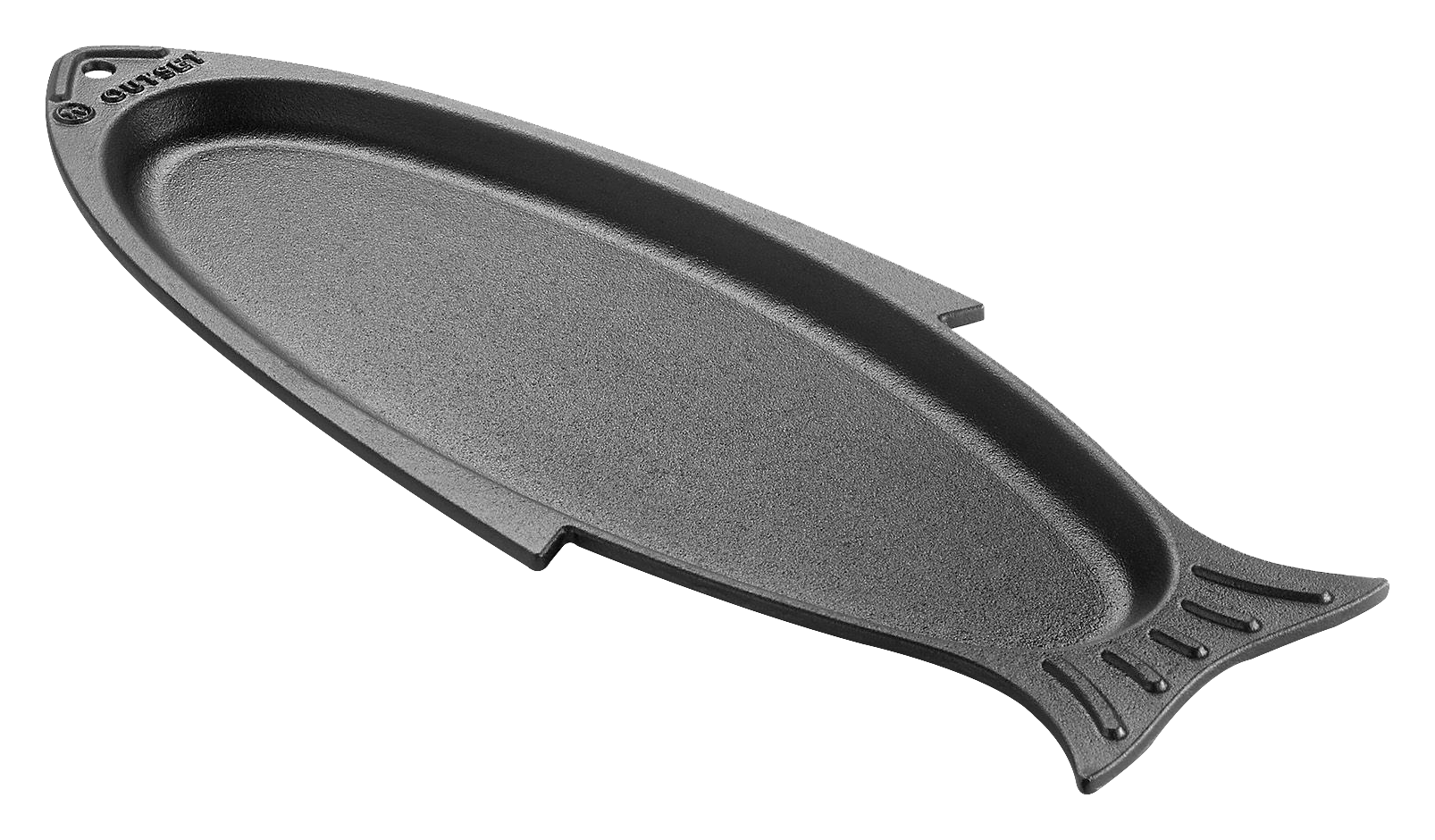 Image of Outset Fish Cast-Iron Grill Pan and Serving Dish