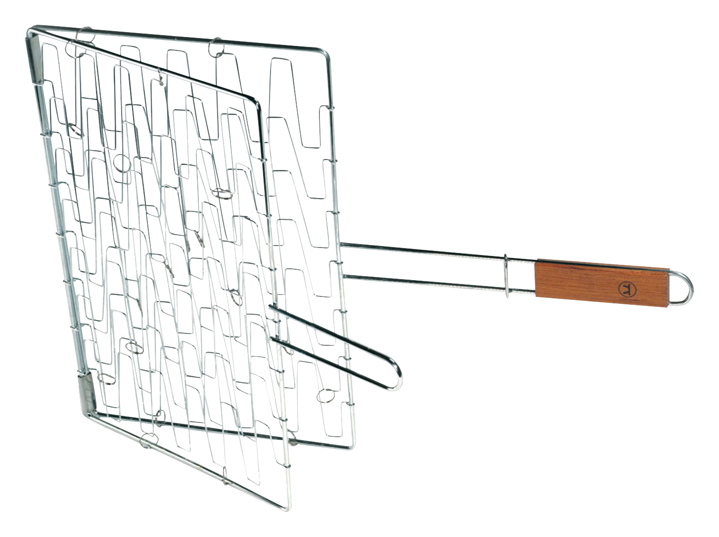 Image of Outset Flex Grill Basket with Rosewood Handle