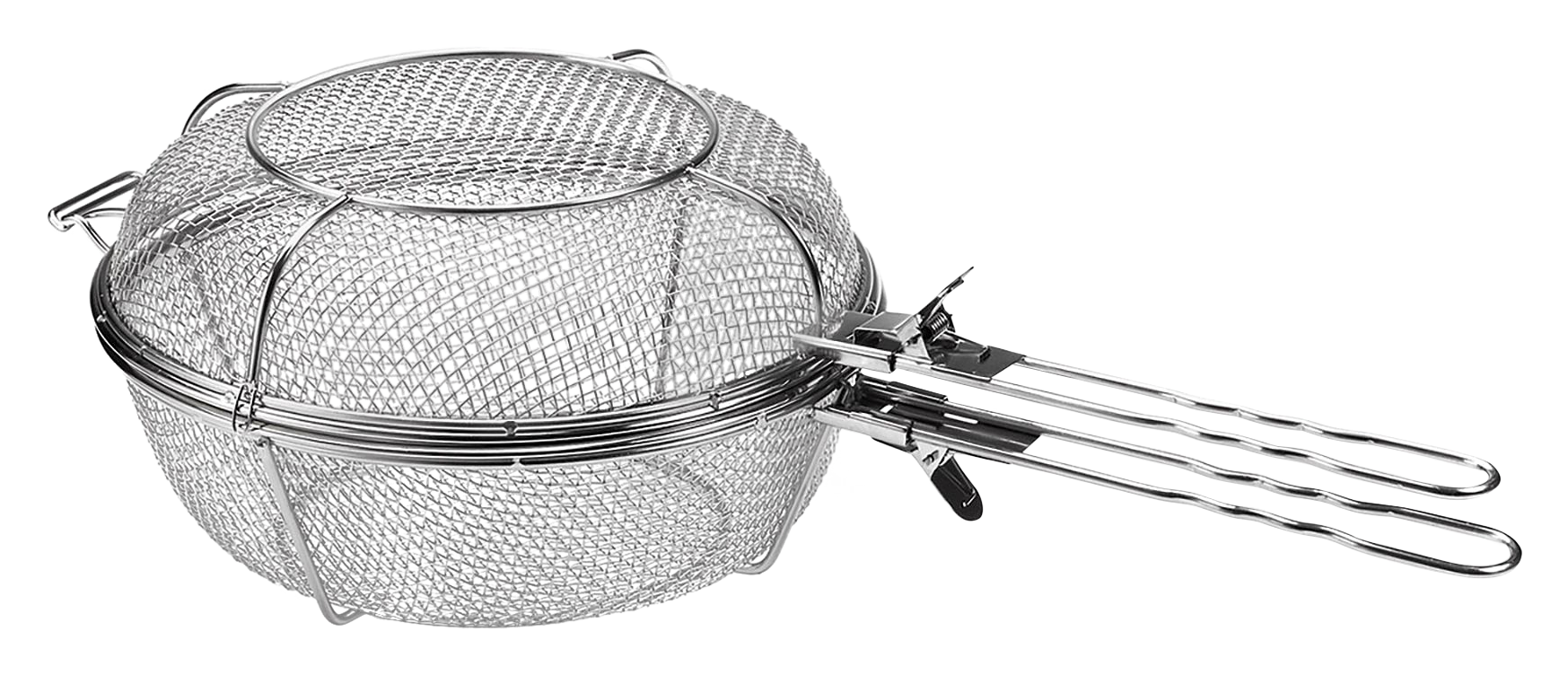 Image of Outset Stainless Steel Jumbo Mesh Grill Basket