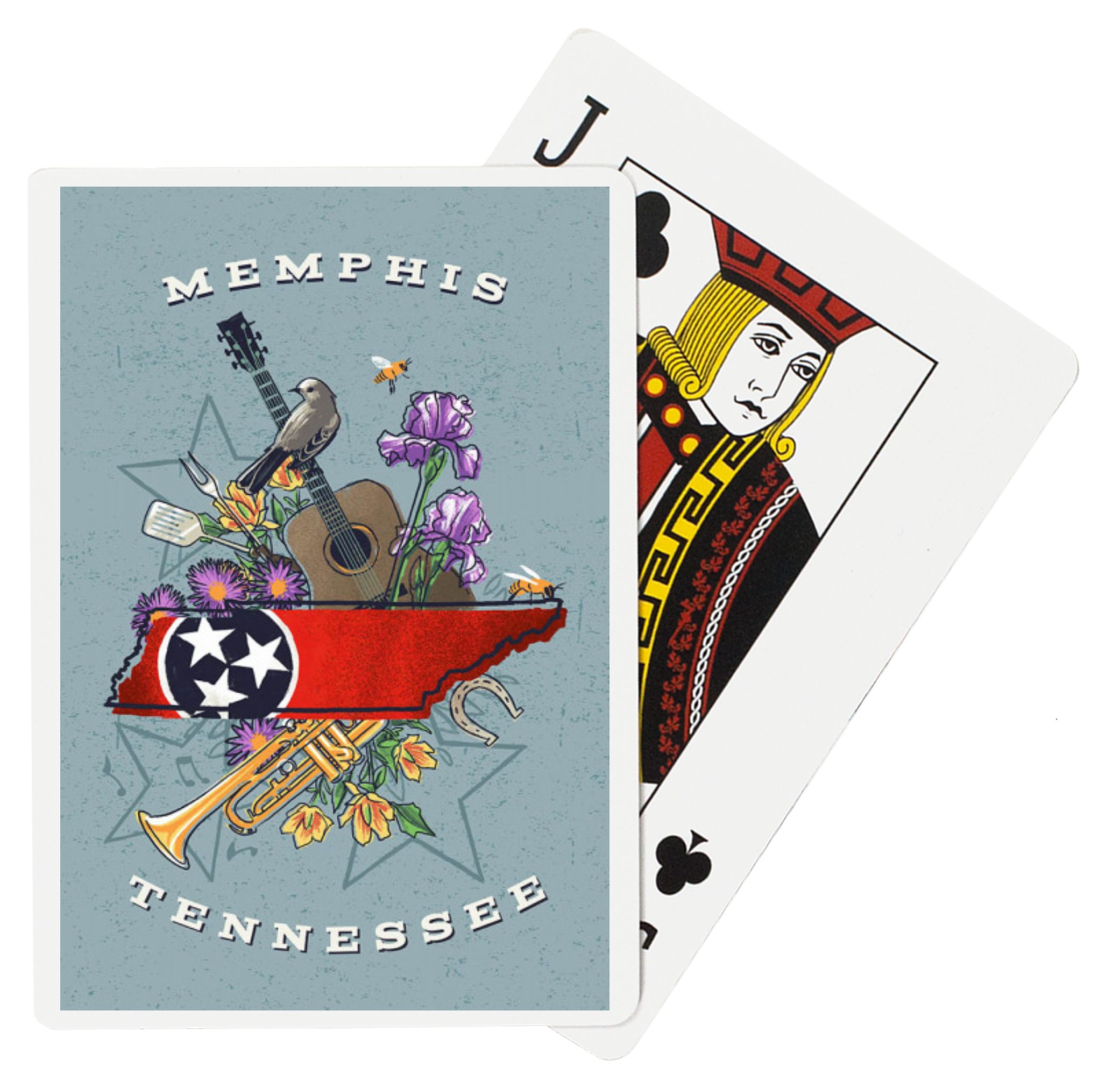 Image of Lantern Press Tennessee Treasure Trove Playing Cards