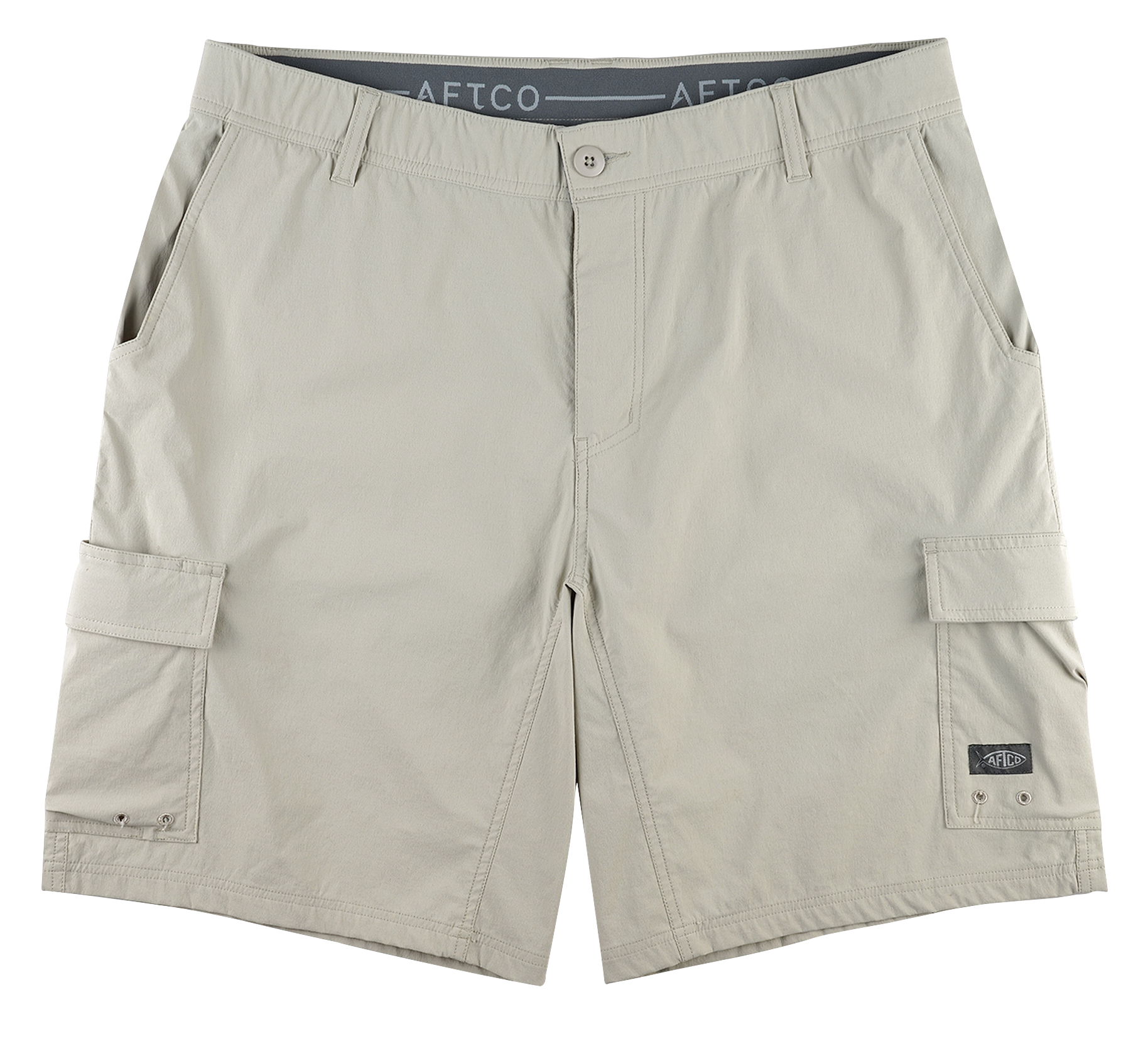 AFTCO Original Fishing Shorts (34, Khaki)