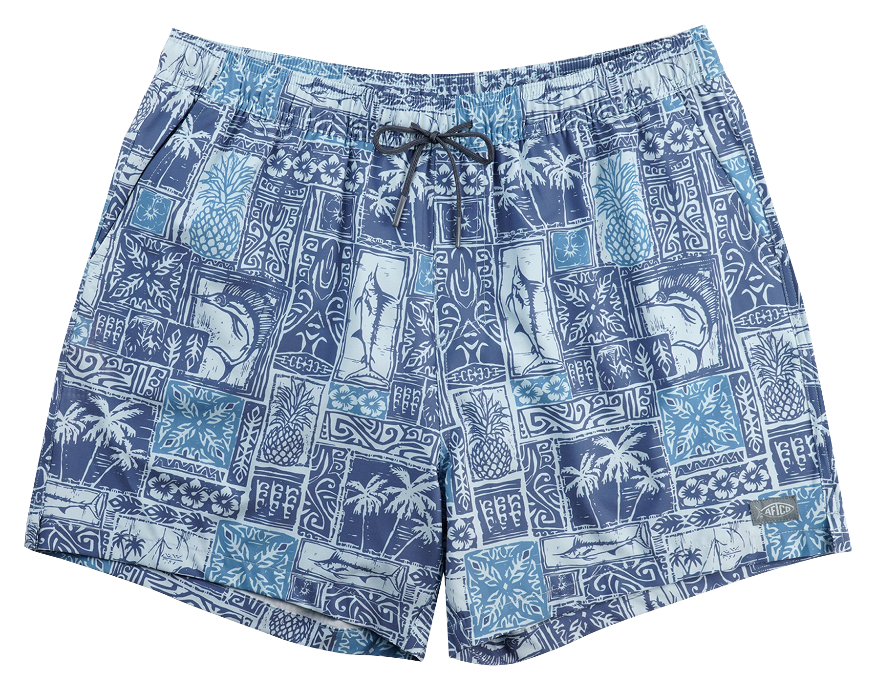 AFTCO Strike Printed Swim Shorts for Men