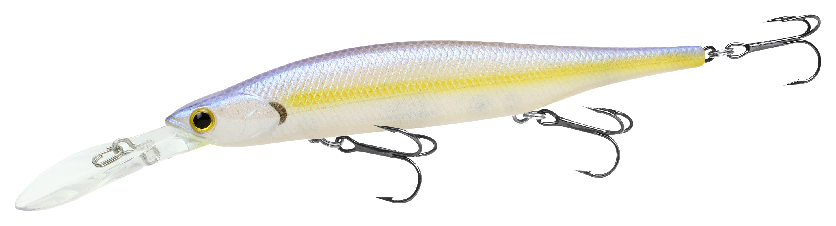 Image of Lucky Craft Lightning Staysee 110SP Jerkbait - Chartreuse Shad