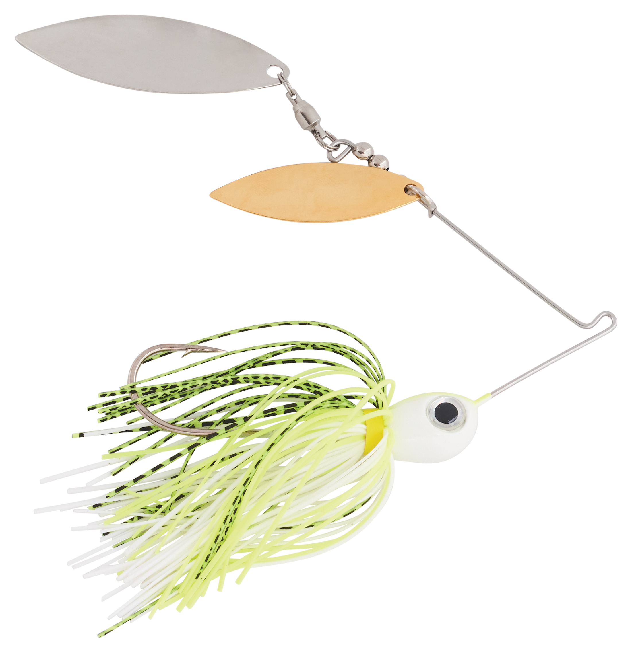 Spinnerbait 18g Spinners Spoon Jig Bait Double Willow Blade Needle Stinger  Hook Spoon Wire Bait Wobblers for Bass Fishing Lure