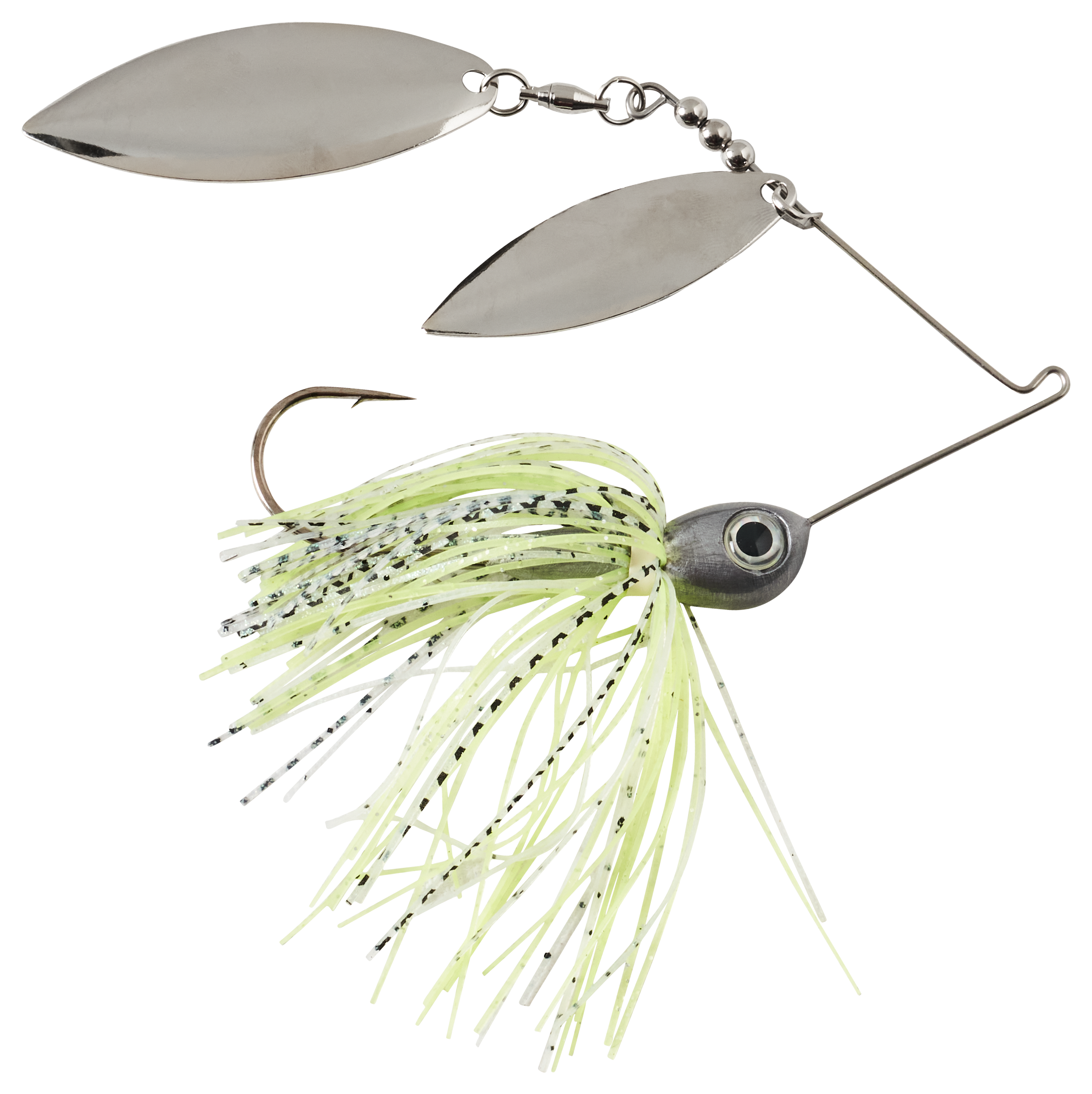 MOLIX Finesse Spinnerbait Willow Tandem Lure FS SPINNERBAIT Heritage Custom  #White Chartreuse