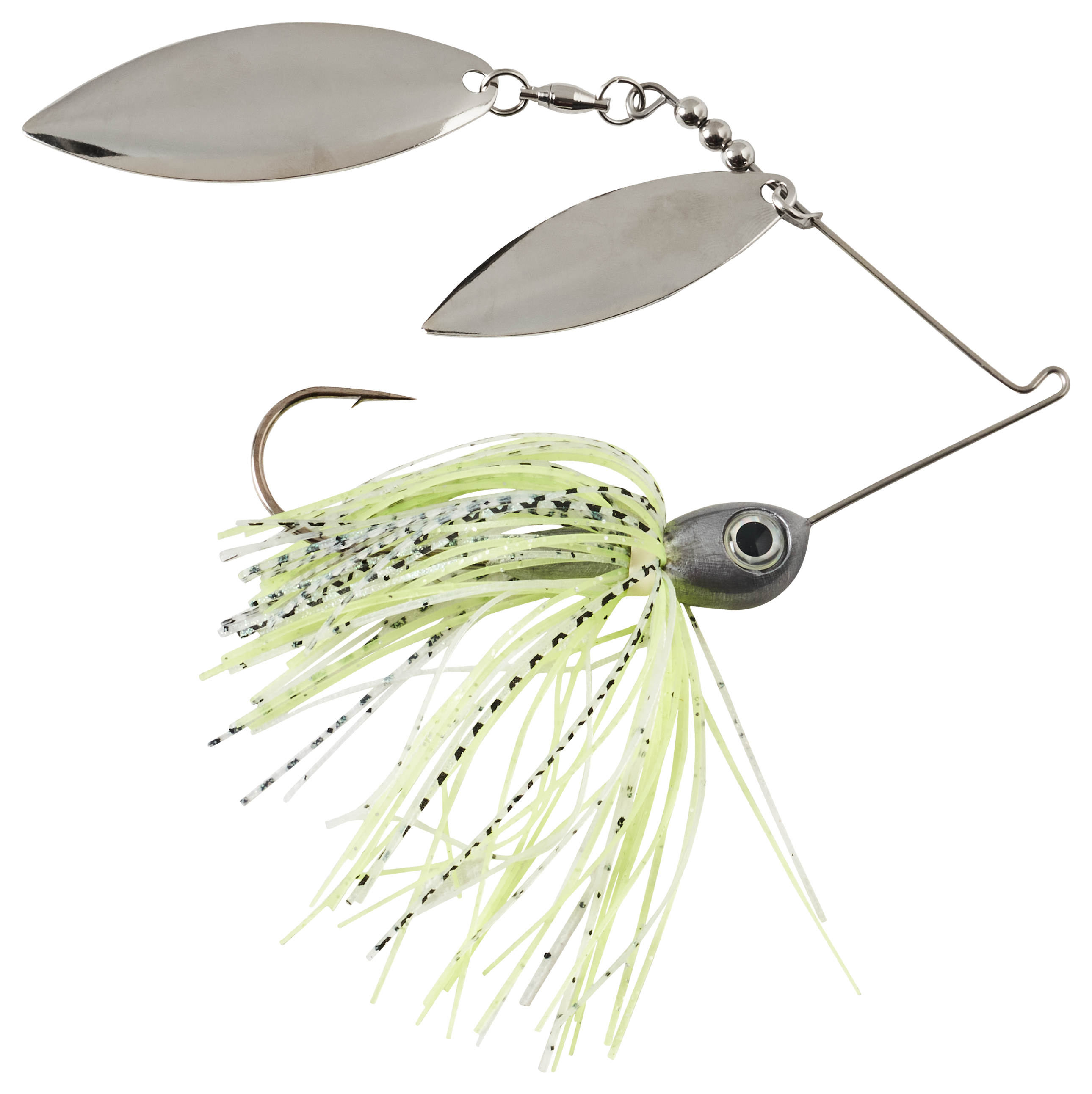 Bass Pro Shops XPS Brawler Blade Double-Willow Spinnerbait  - Spot Remover - 3/4 oz