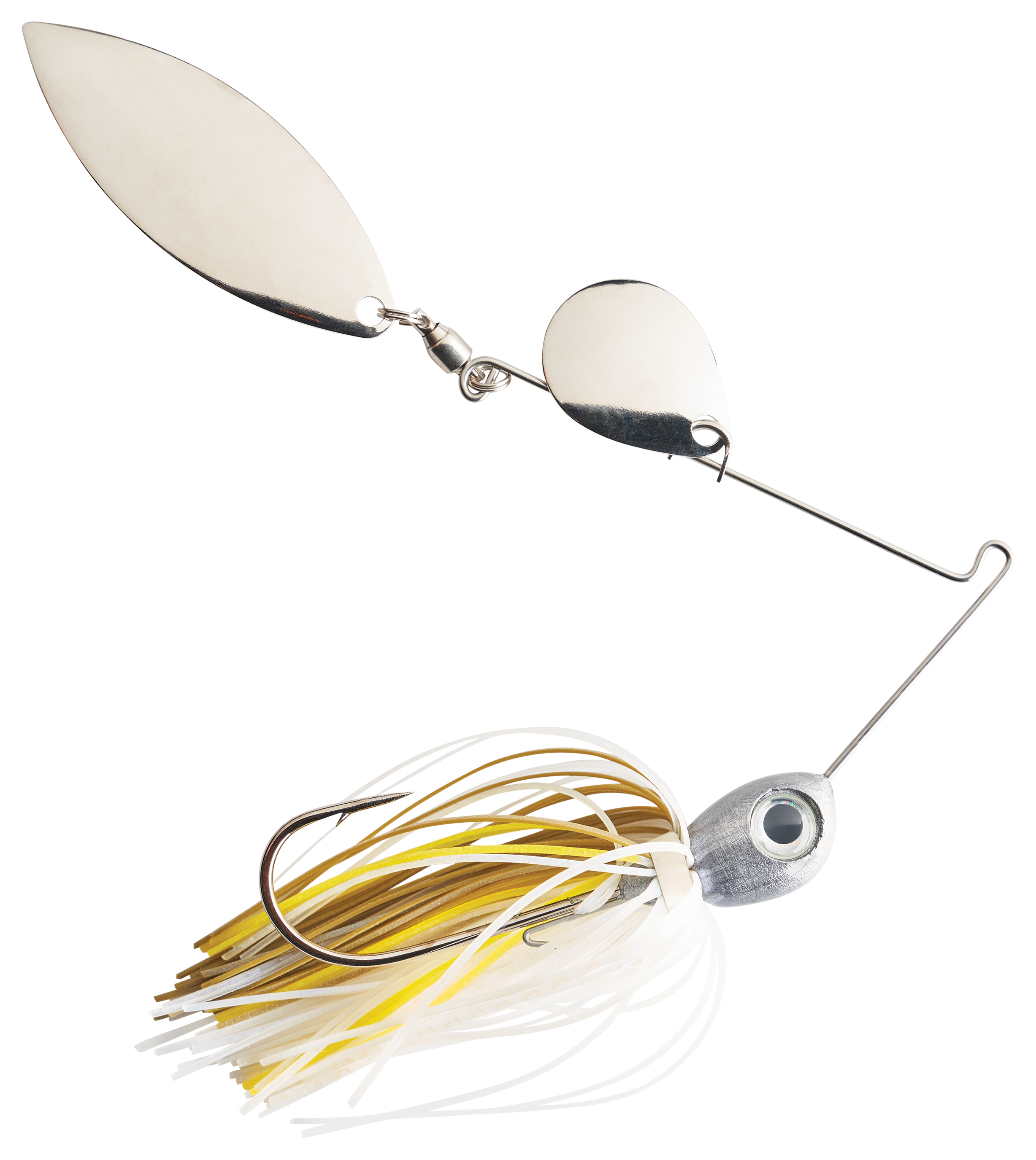 Bass Pro Shops XPS Brawler Blade Tandem Spinnerbait - Herring - 3/4 oz