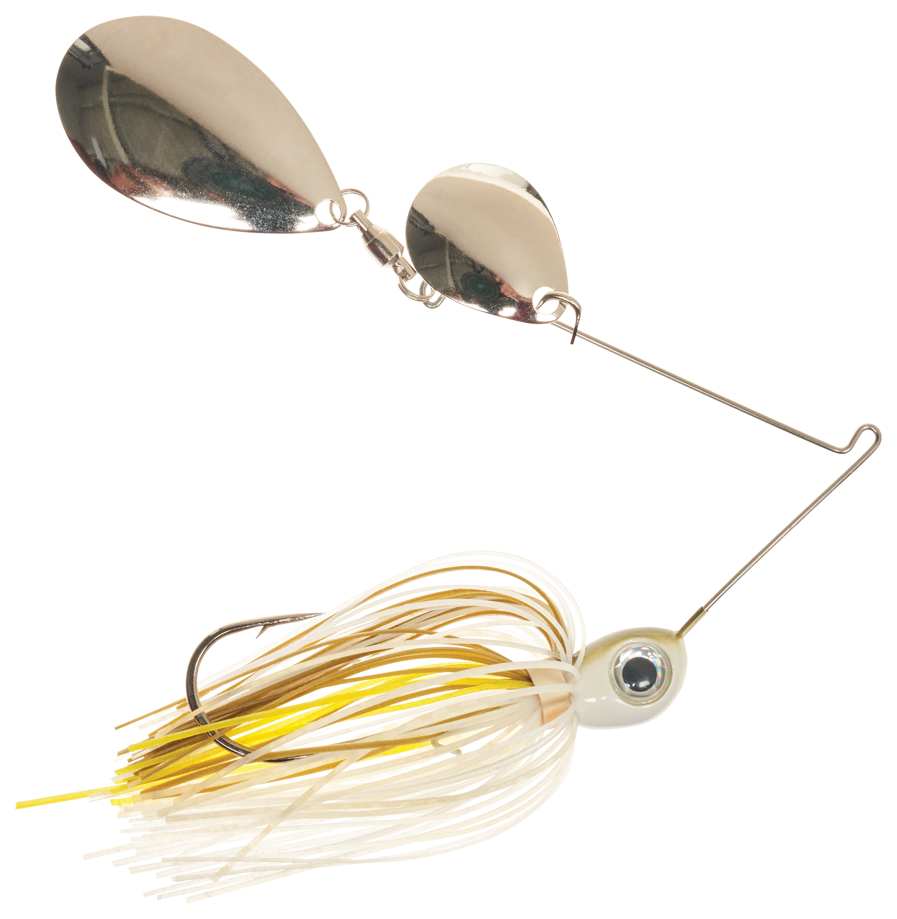 Bass Pro Shops XPS Brawler Blade Colorado/Indiana Spinnerbait - Blueback Herring - 3/8 oz