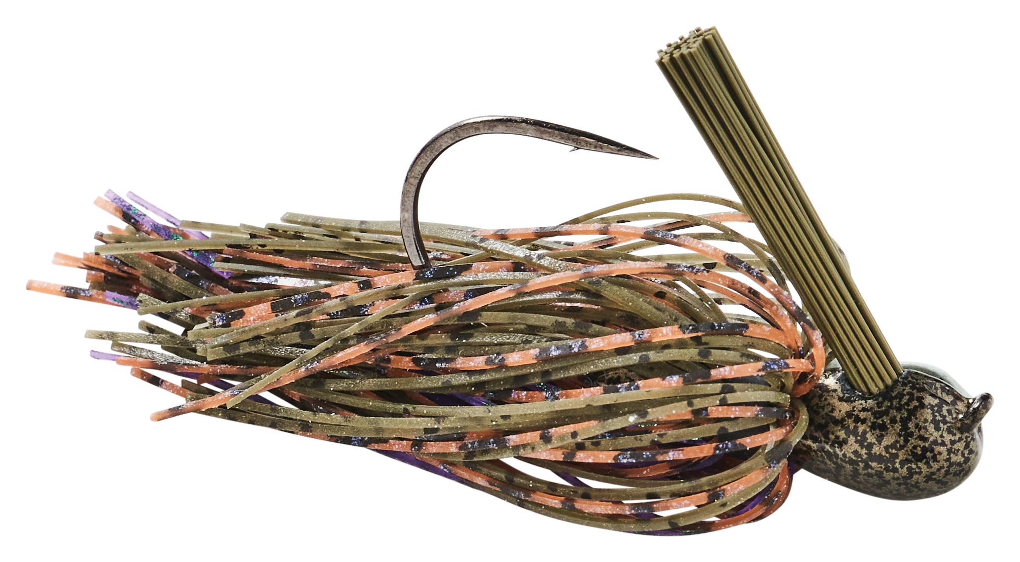 Image of Bass Pro Shops XPS Cover Jig - Green Pumpkin Jam - 3/4 oz.