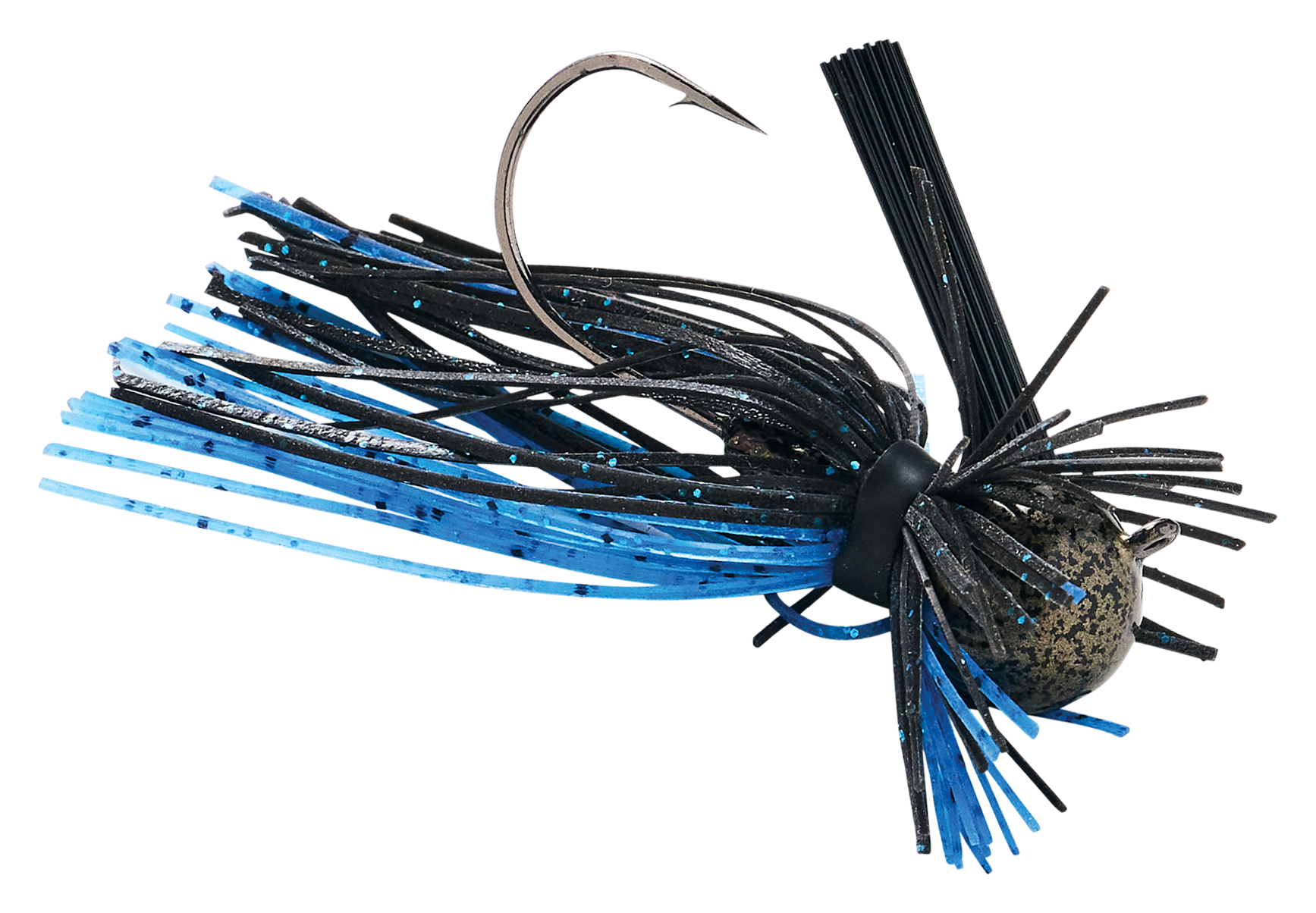 Image of Bass Pro Shops XPS All-Round Jig - Black/Blue - 5/16 oz.