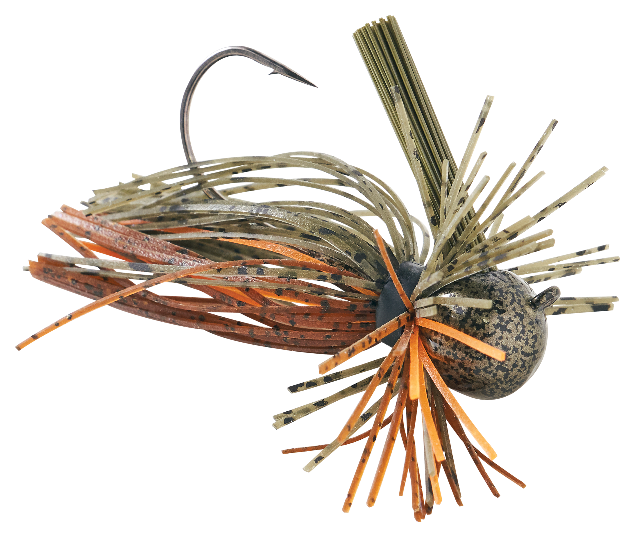 Bass Pro Shops XPS All-Round Jig - Green Pumpkin Orange - 7/16 oz