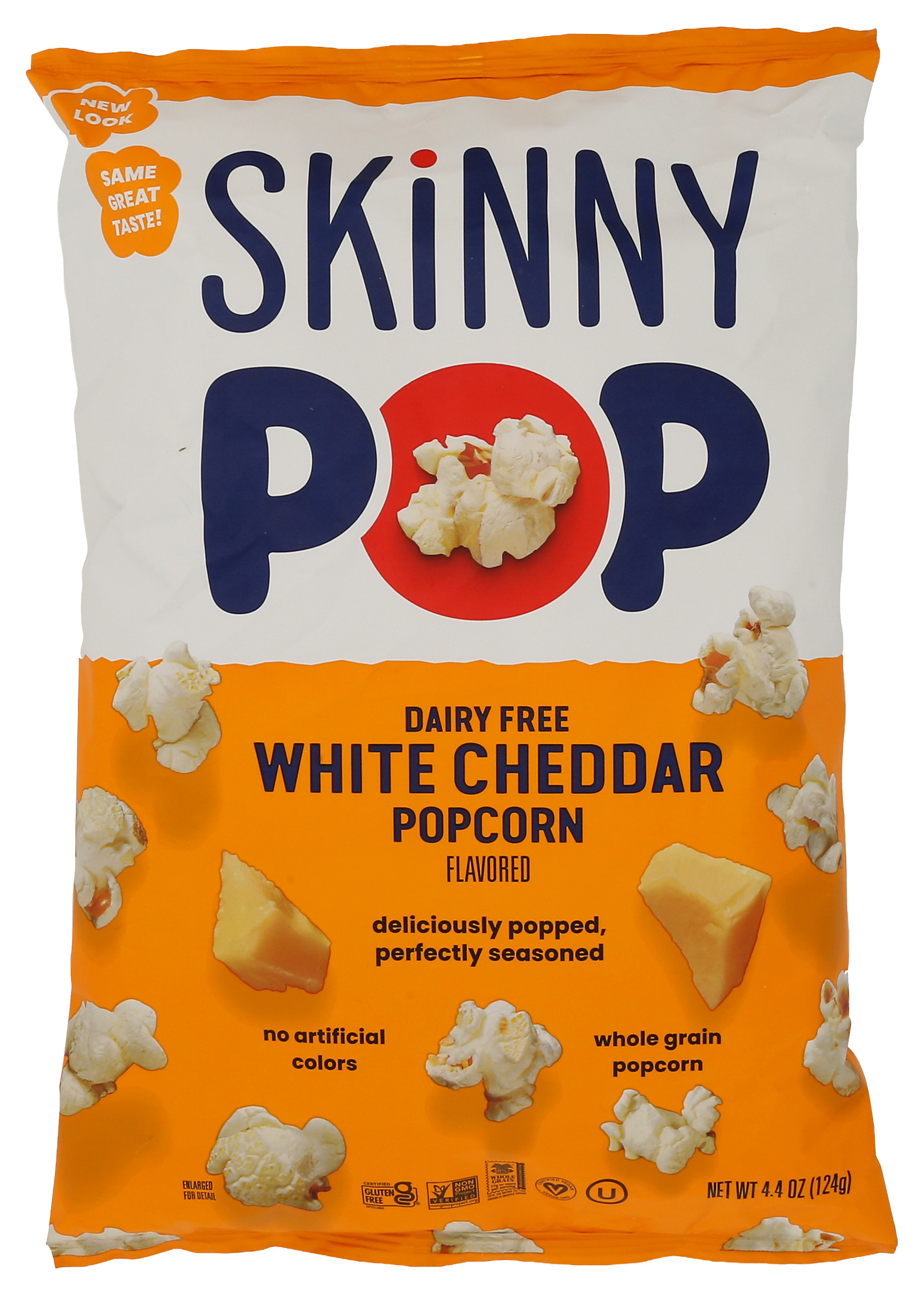 Image of SKINNYPOP Dairy-Free White Cheddar Popcorn