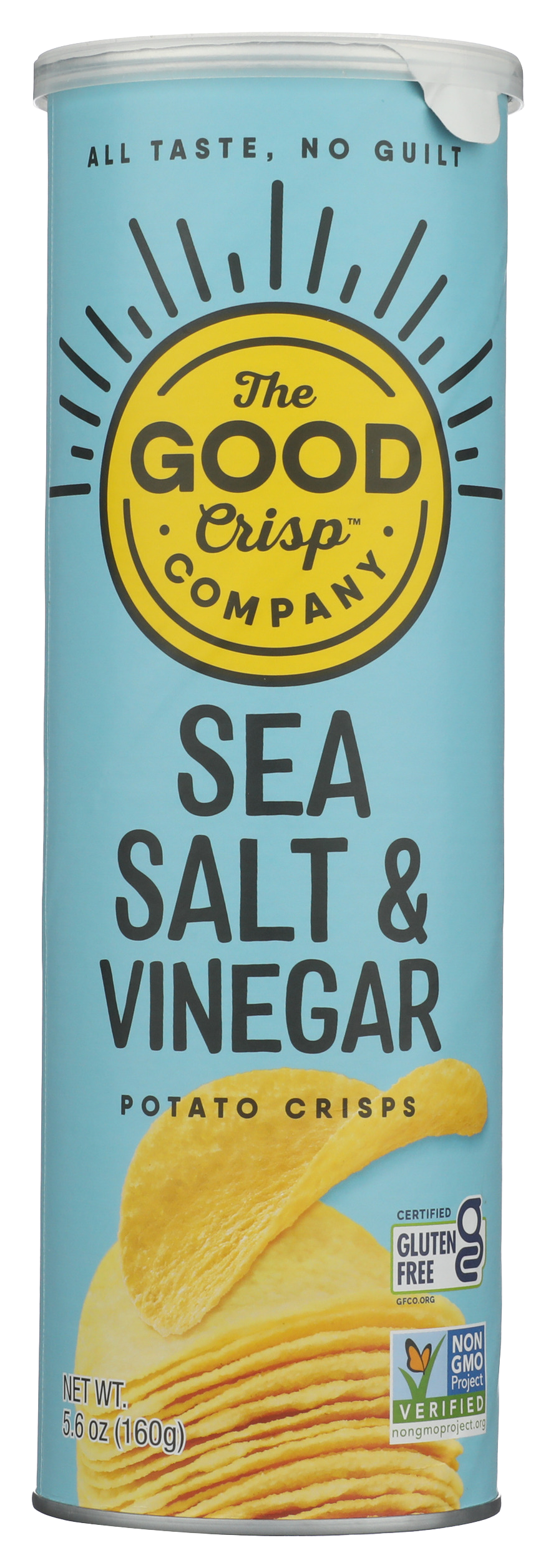Image of The Good Crisp Company Sea Salt & Vinegar Potato Chips