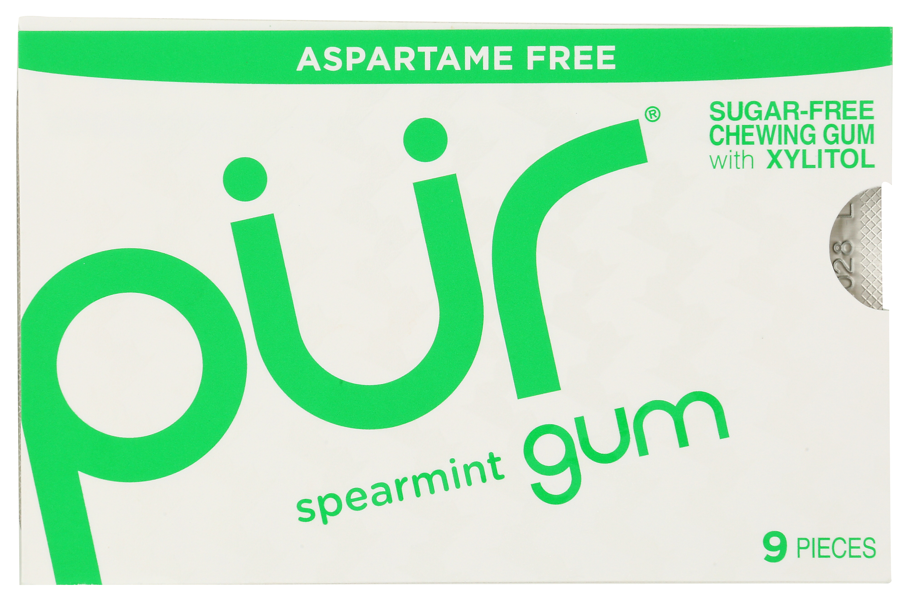 Image of PUR Spearmint Gum