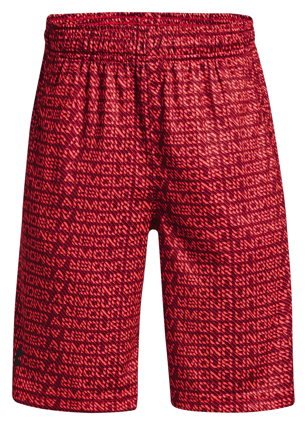 Image of Under Armour Prototype Printed Shorts for Kids - Red/Black - L