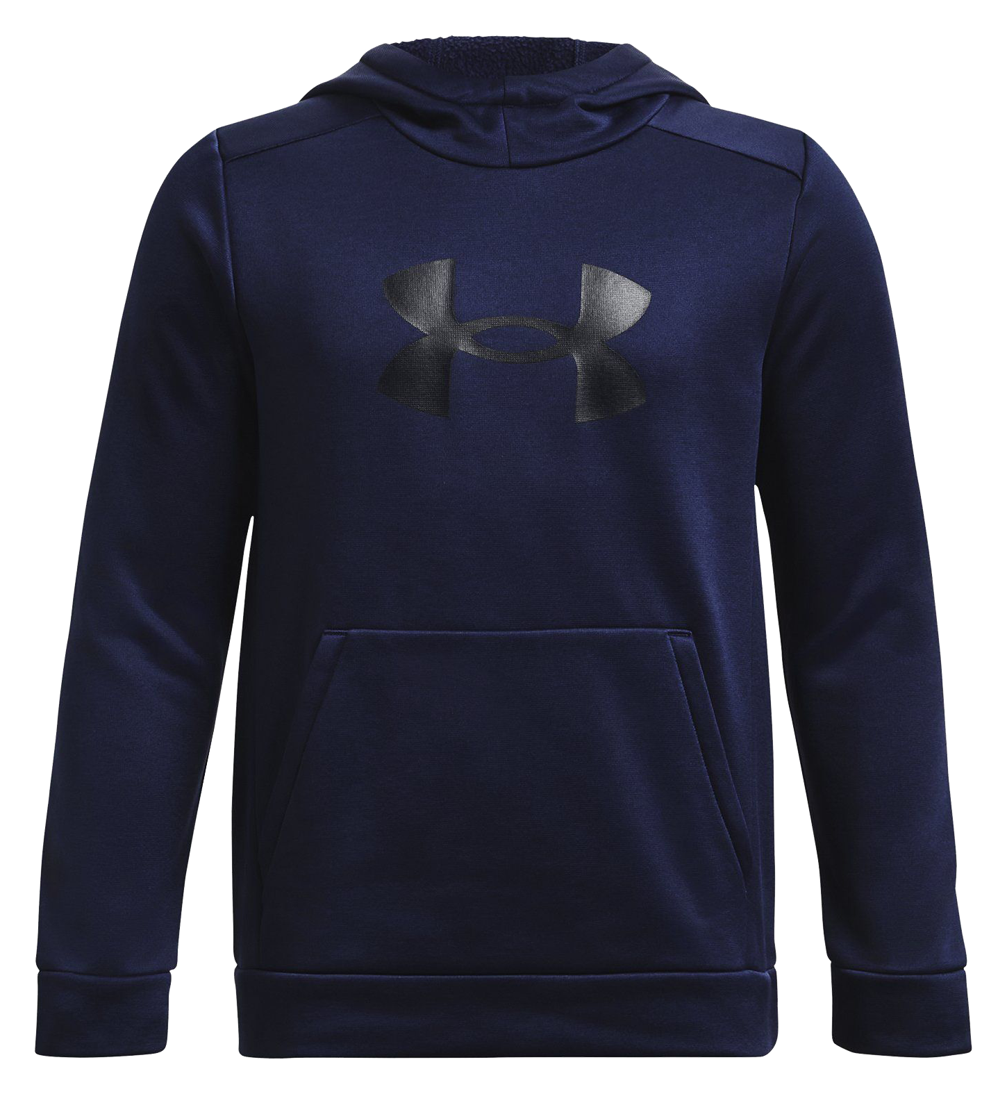 Image of Under Armour Armour Fleece Big Logo Long-Sleeve Hoodie for Kids