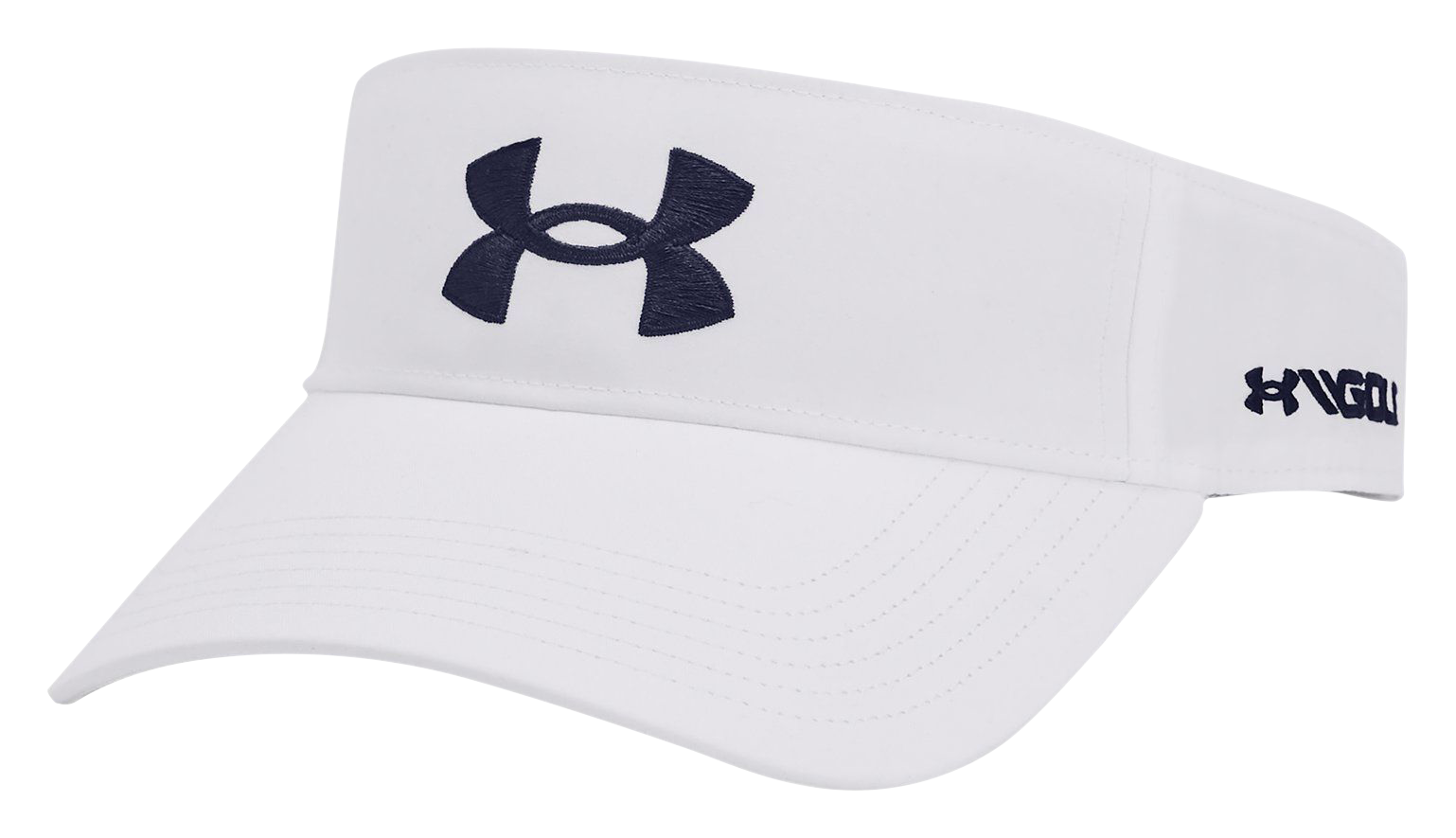 Under Armour Golf96 Visor - White/Midnight Navy