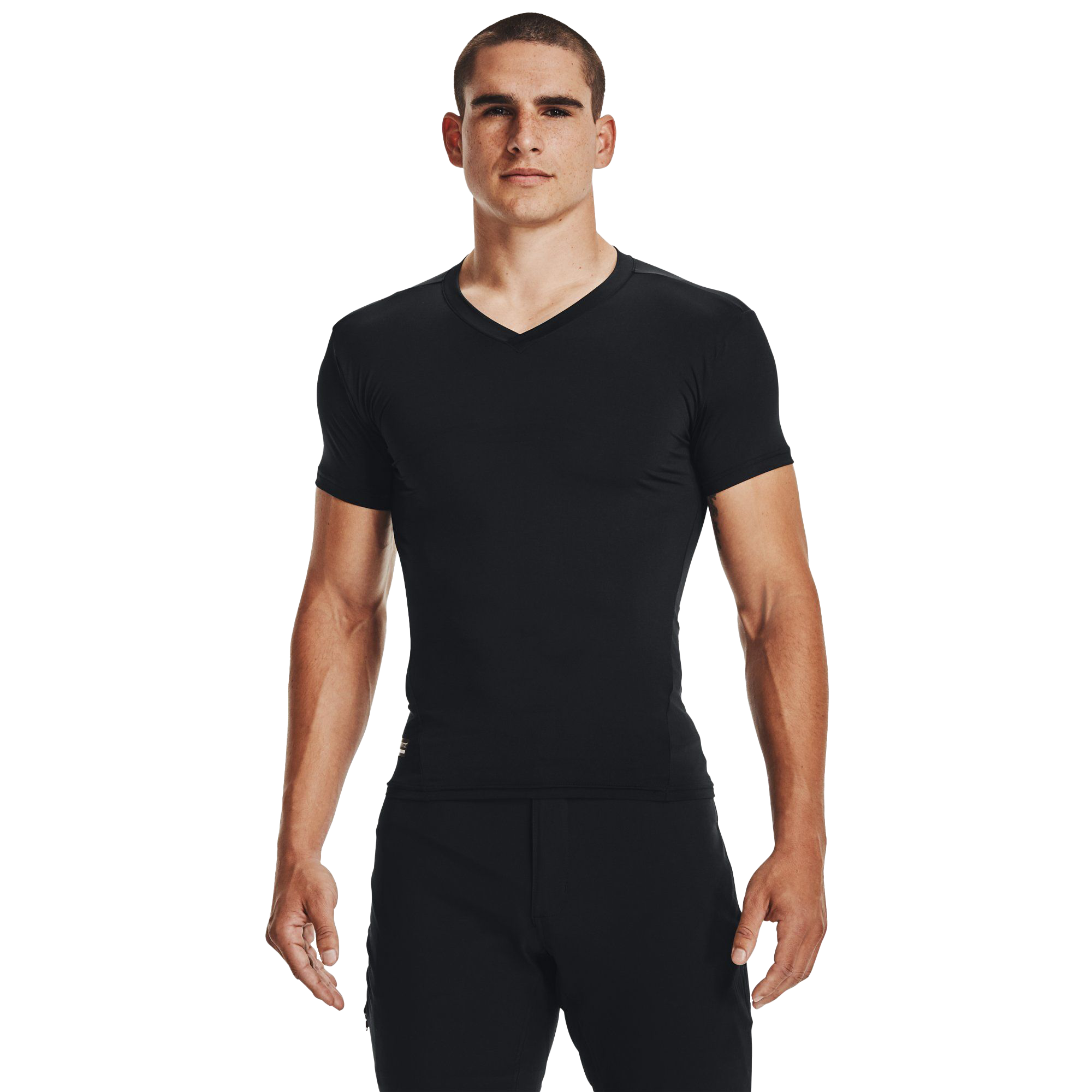 Tactical HeatGear® - T-shirt Compression à manches courtes pour