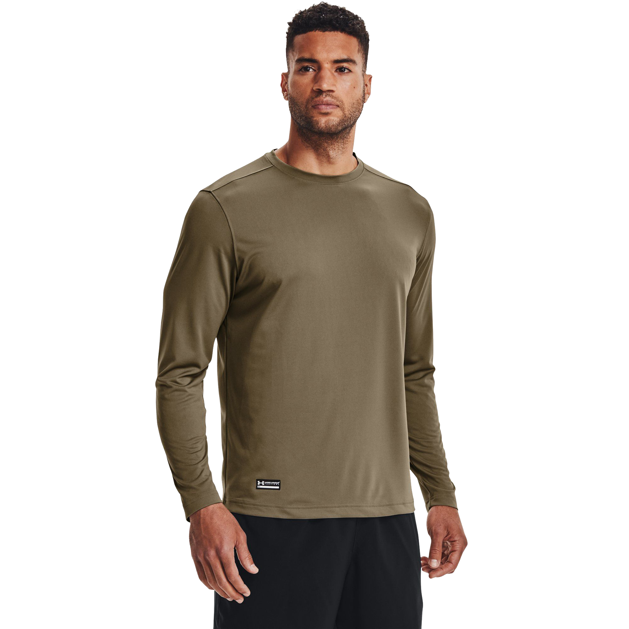 Image of Under Armour Tactical Tech Long-Sleeve Shirt for Men - Federa Tan - 5XL