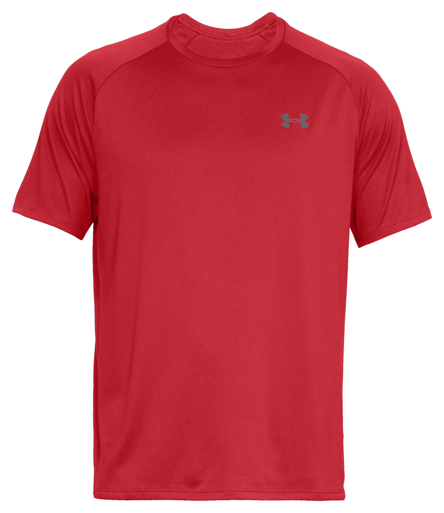 Image of Under Armour UA Tech 2.0 Short-Sleeve T-Shirt for Men - Red/Graphite